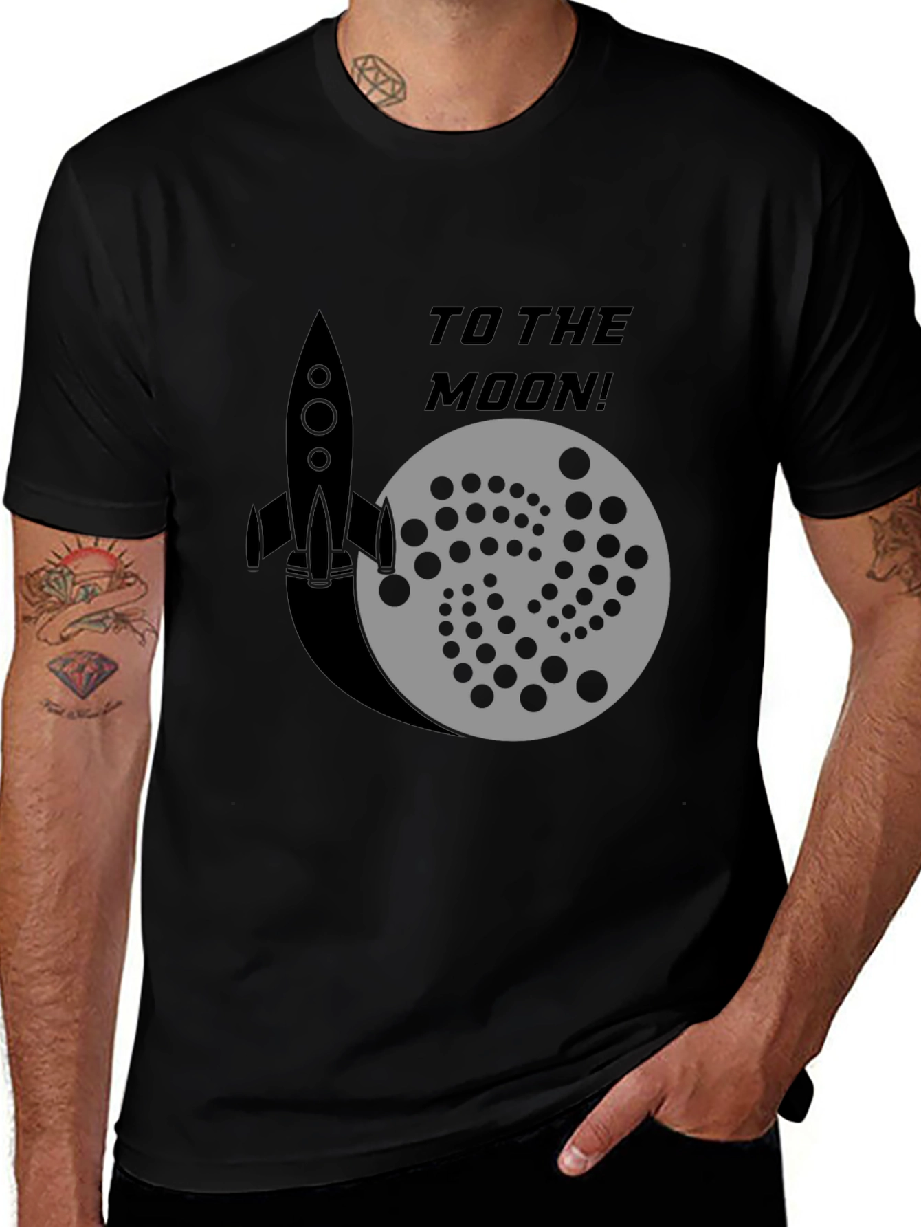 Variant 9 of To the Moon Crypto T-Shirt