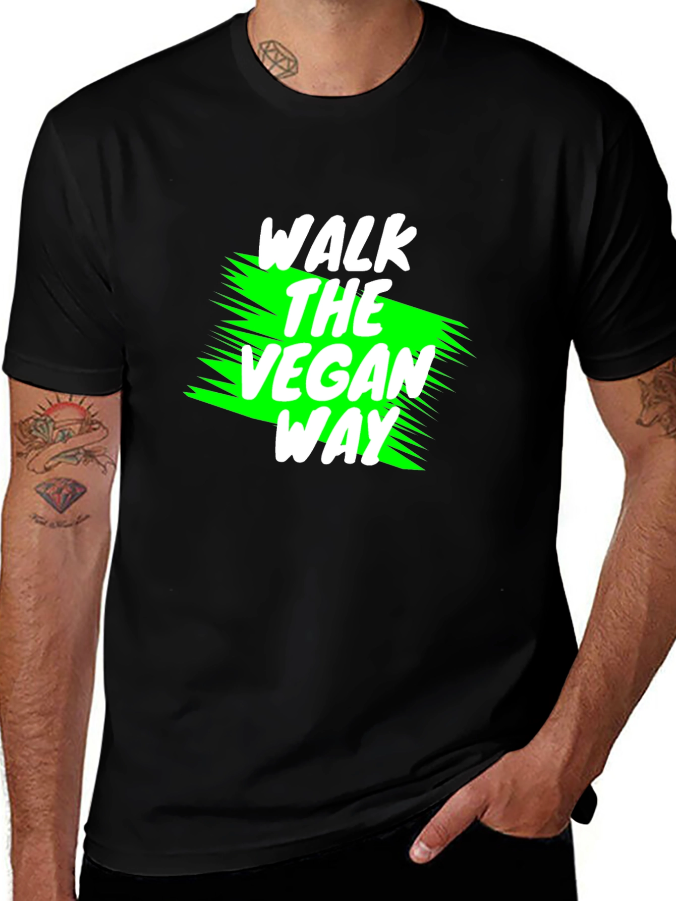 Variant 9 of Vegan Way T-Shirt - Walk The Vegan Way