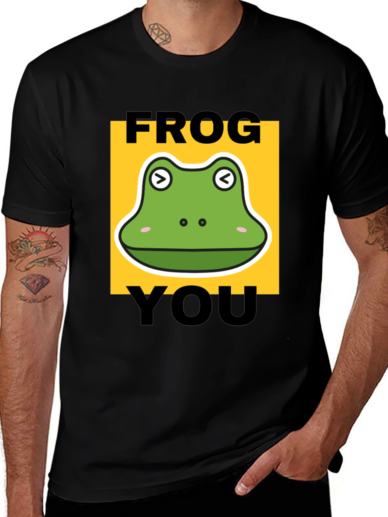 Variant 9 of Frog You Funny Graphic T-Shirt