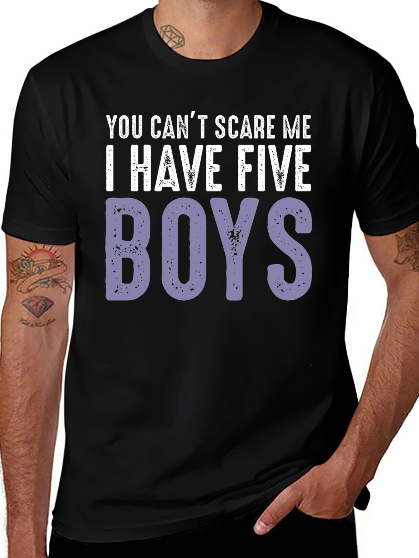 Variant 27 of Funny Five Boys T-Shirt