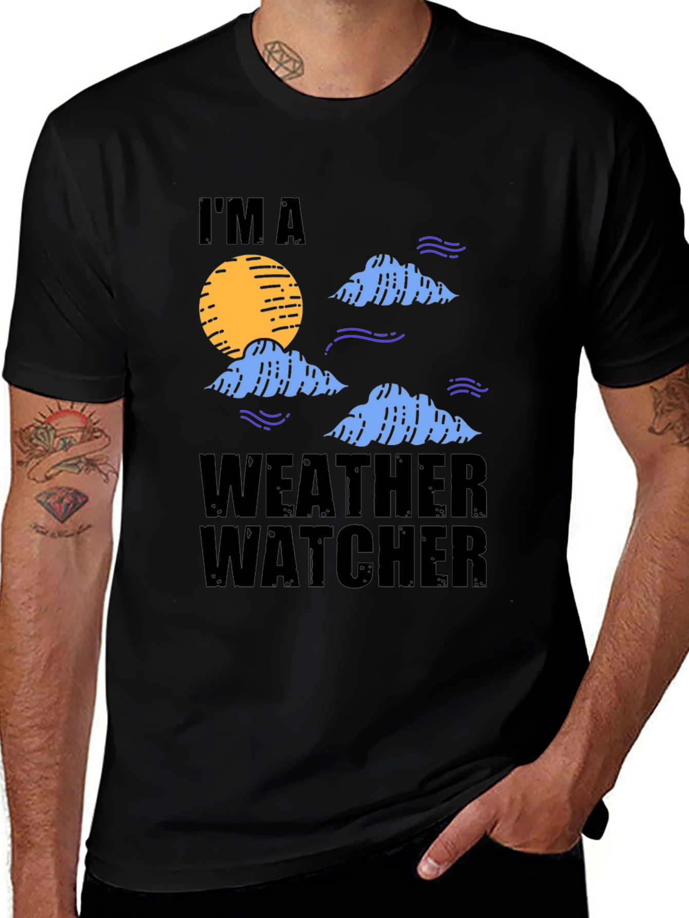 Weather Watcher Graphic T-Shirt