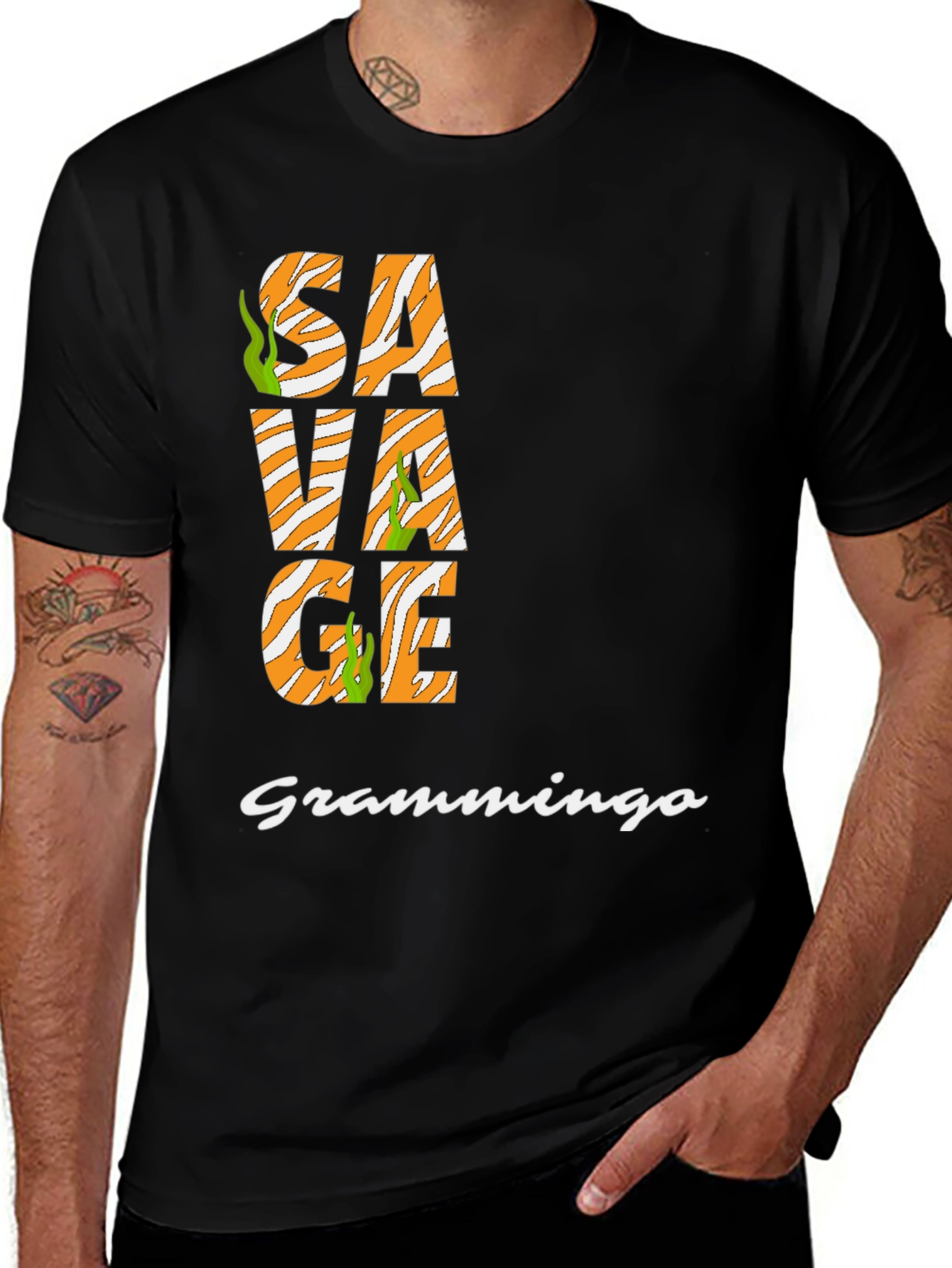Savage Grammingo Graphic T-Shirt