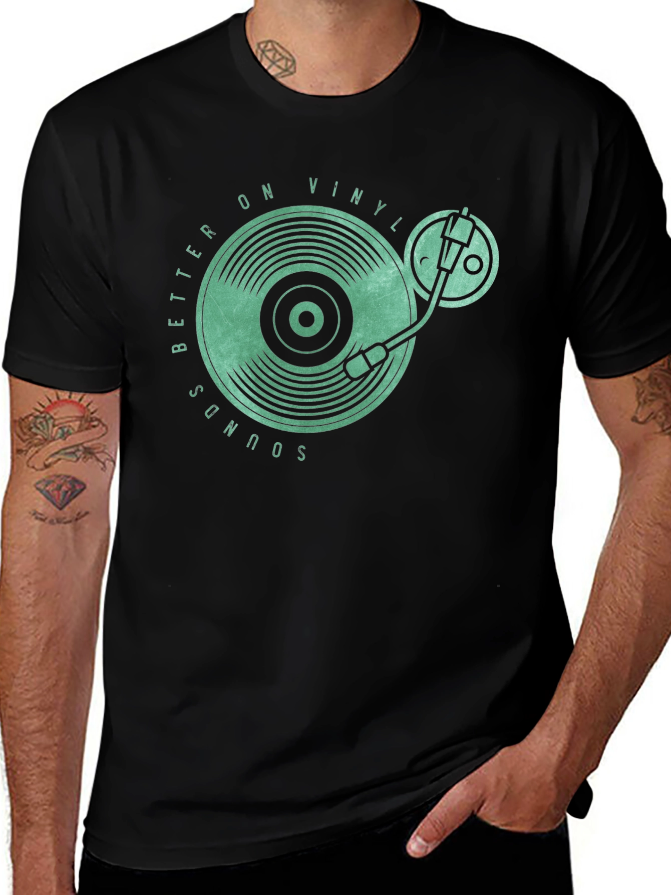 Variant 10 of Better On Vinyl Graphic Tee