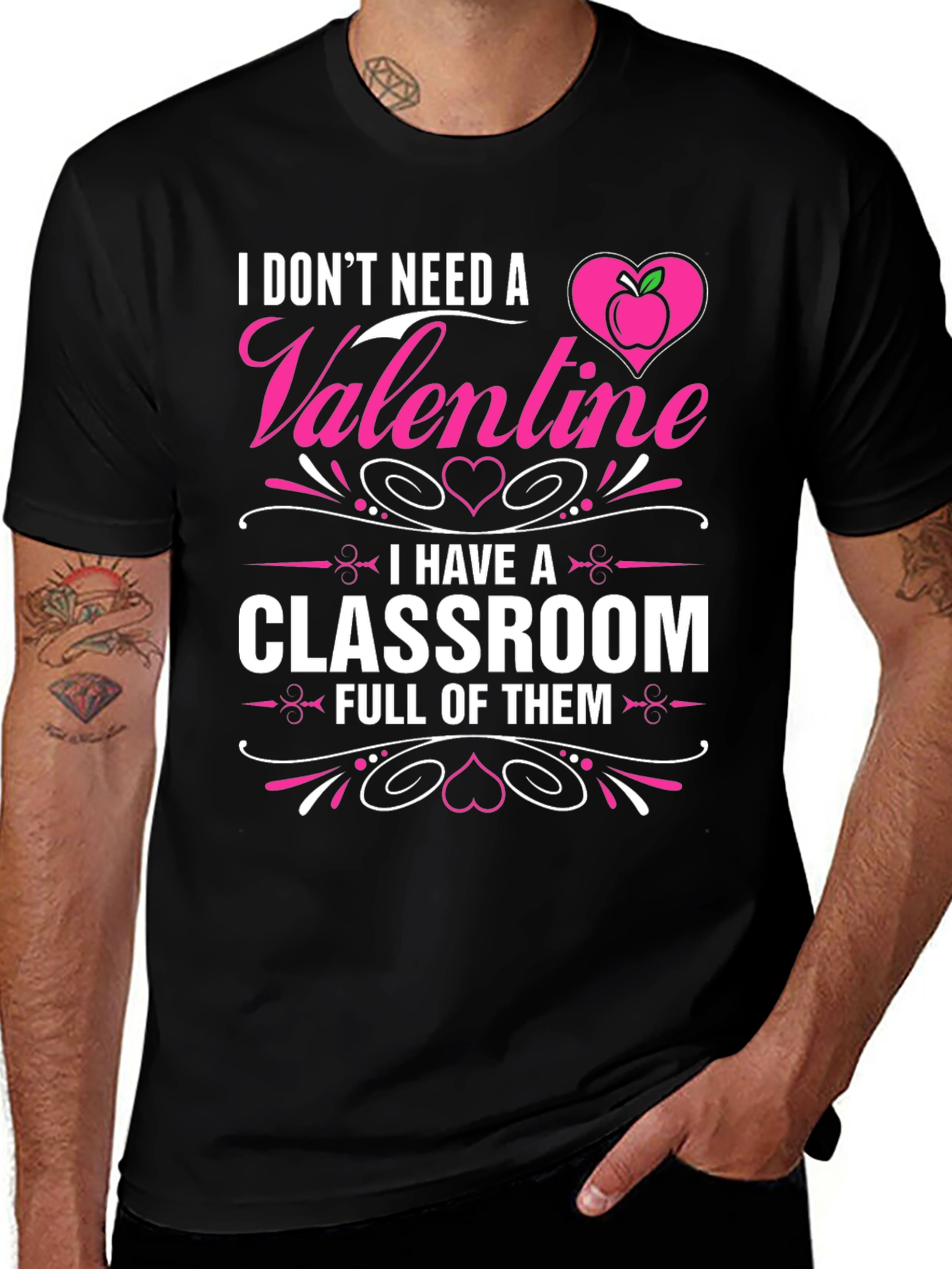 Variant 28 of I Don't Need A Valentine T-Shirt