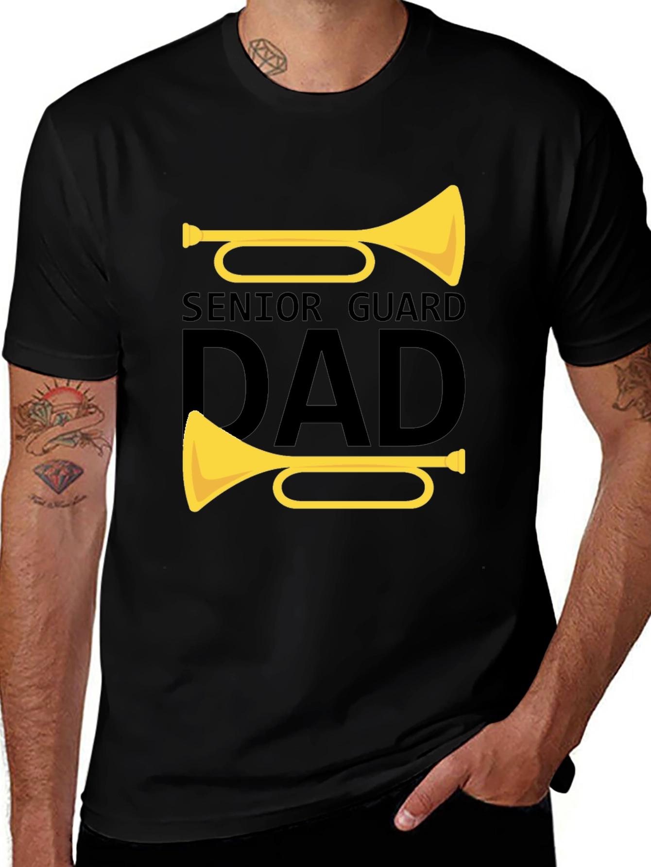 Senior Guard Dad T-Shirt