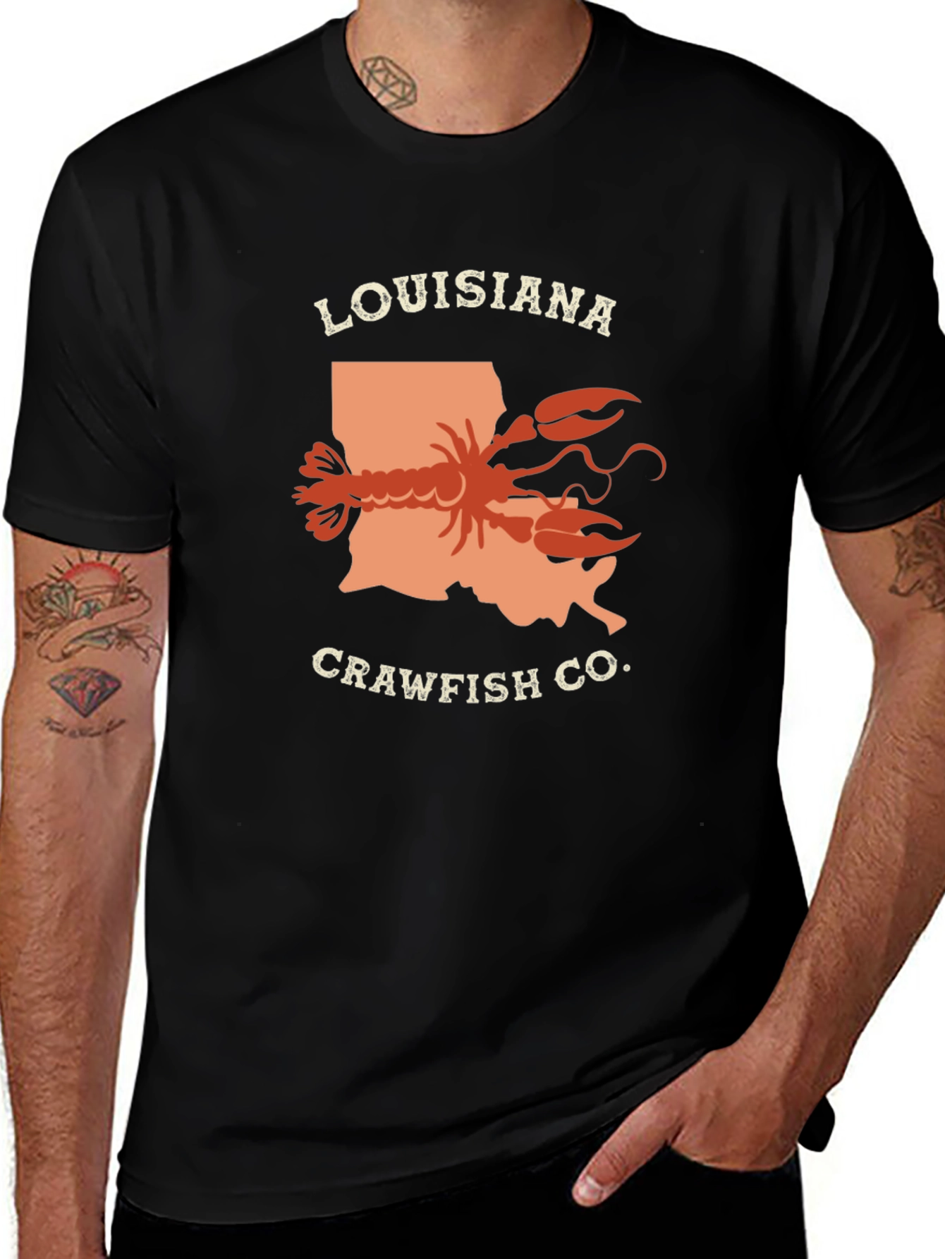 Louisiana Crawfish Co. Graphic T-Shirt