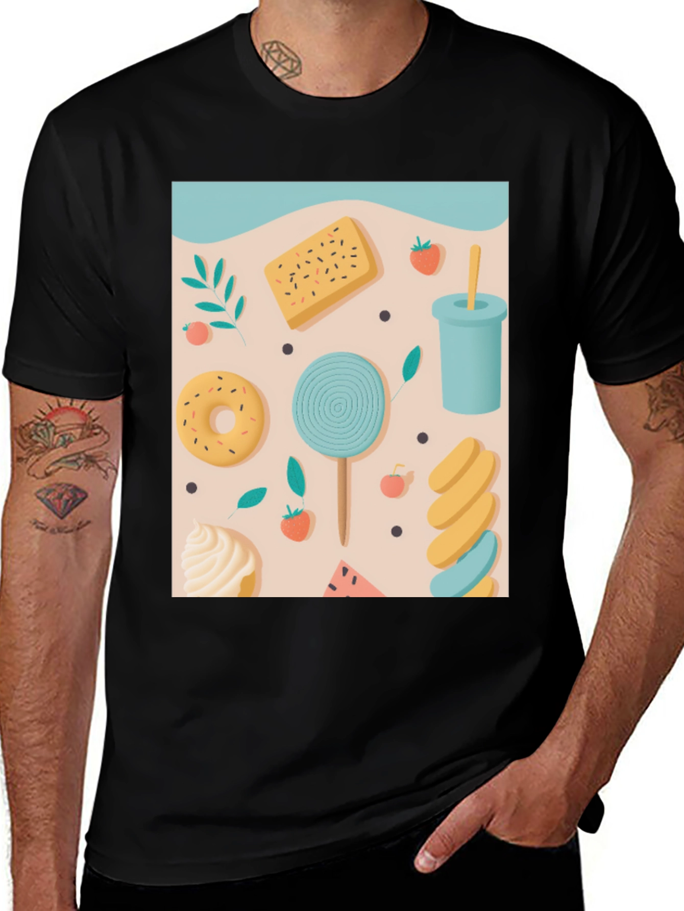 Sweet Treat Graphic Tee - Casual & Fun!