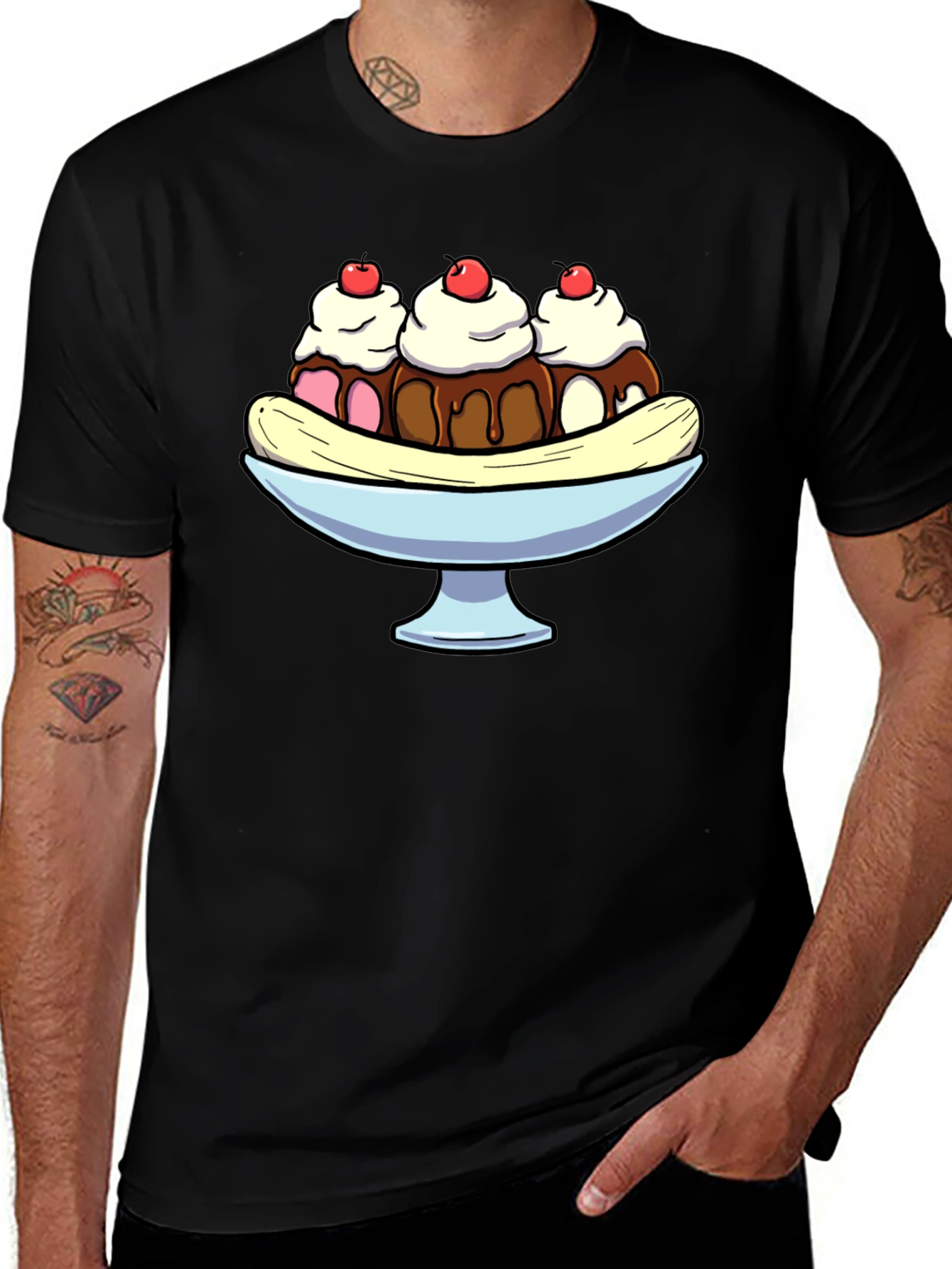 Variant 17 of Banana Split Graphic T-Shirt