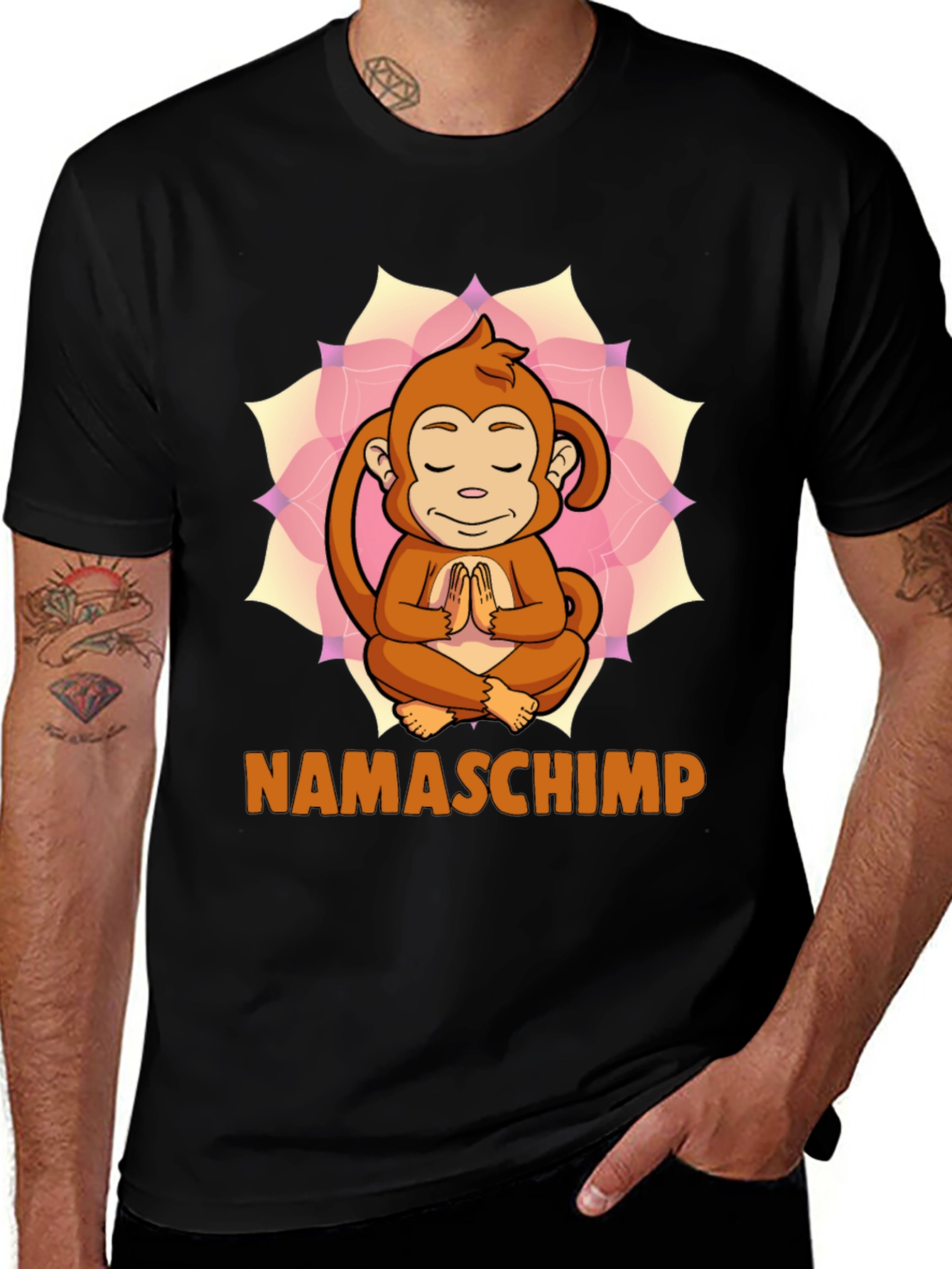 Variant 17 of Namaschimp Monkey Graphic T-Shirt