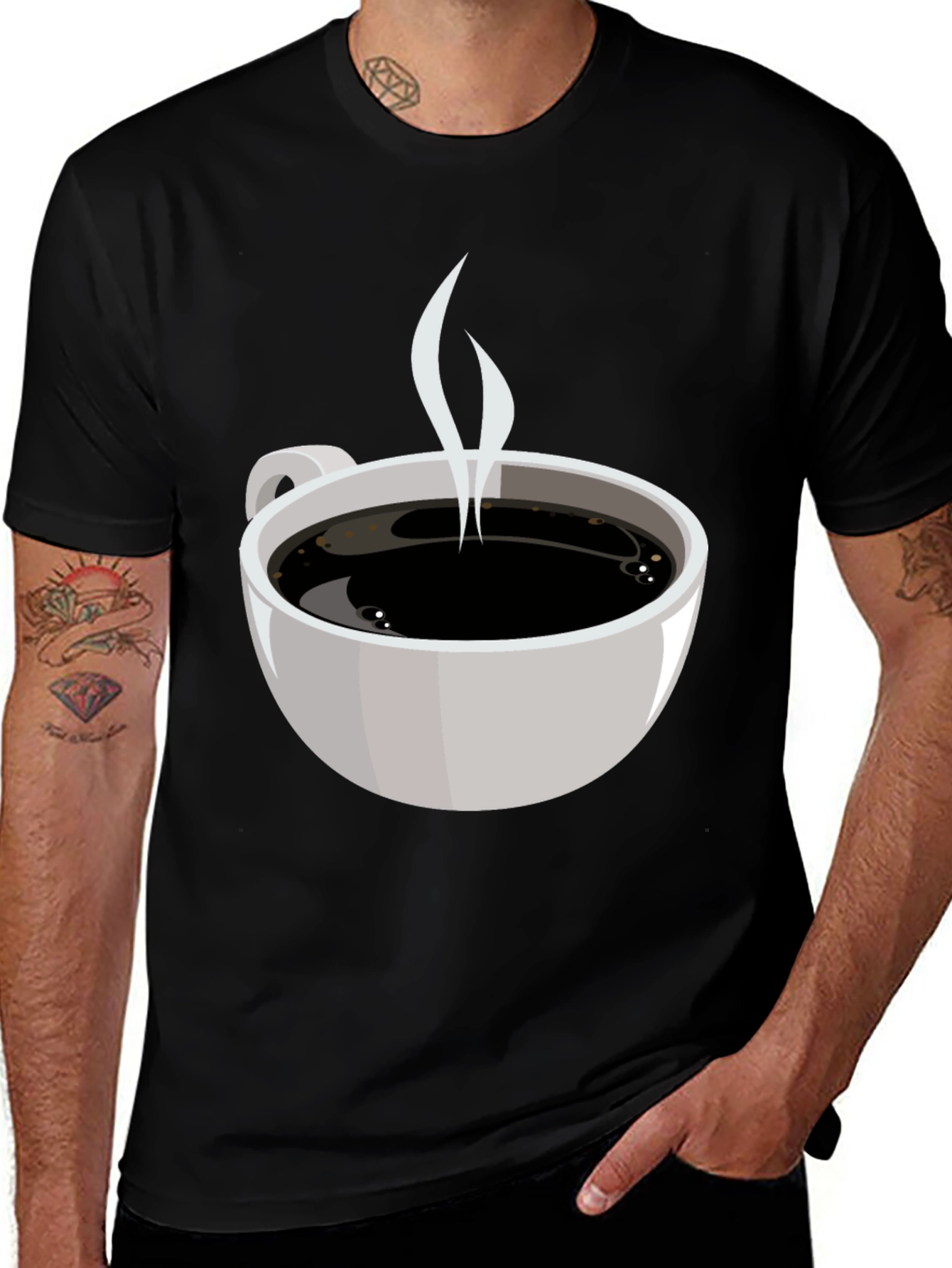 Variant 14 of Coffee Cup Graphic Tee