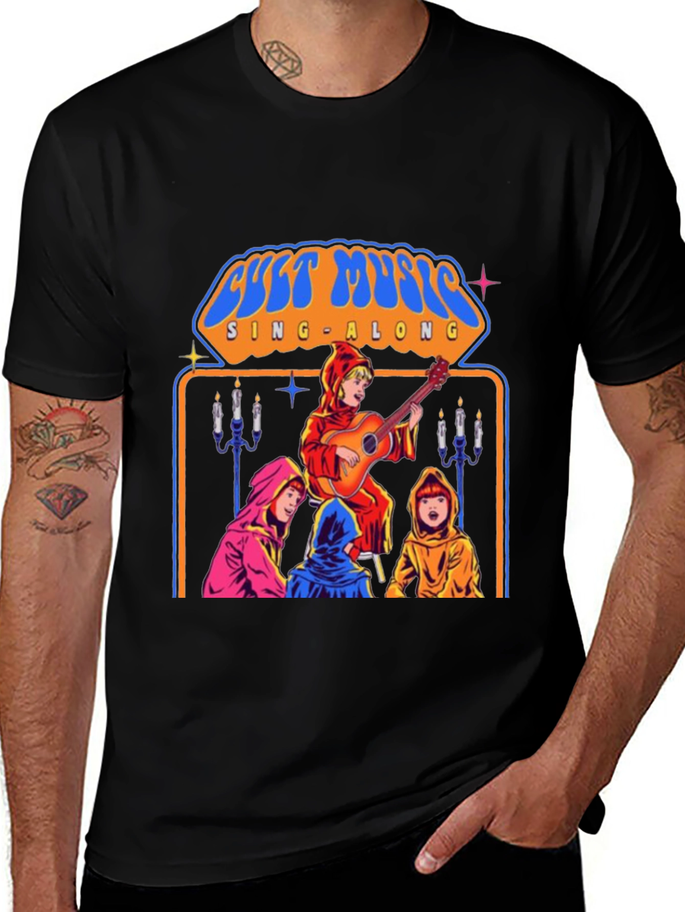 Variant 7 of Cult Music Sing-Along Graphic Tee