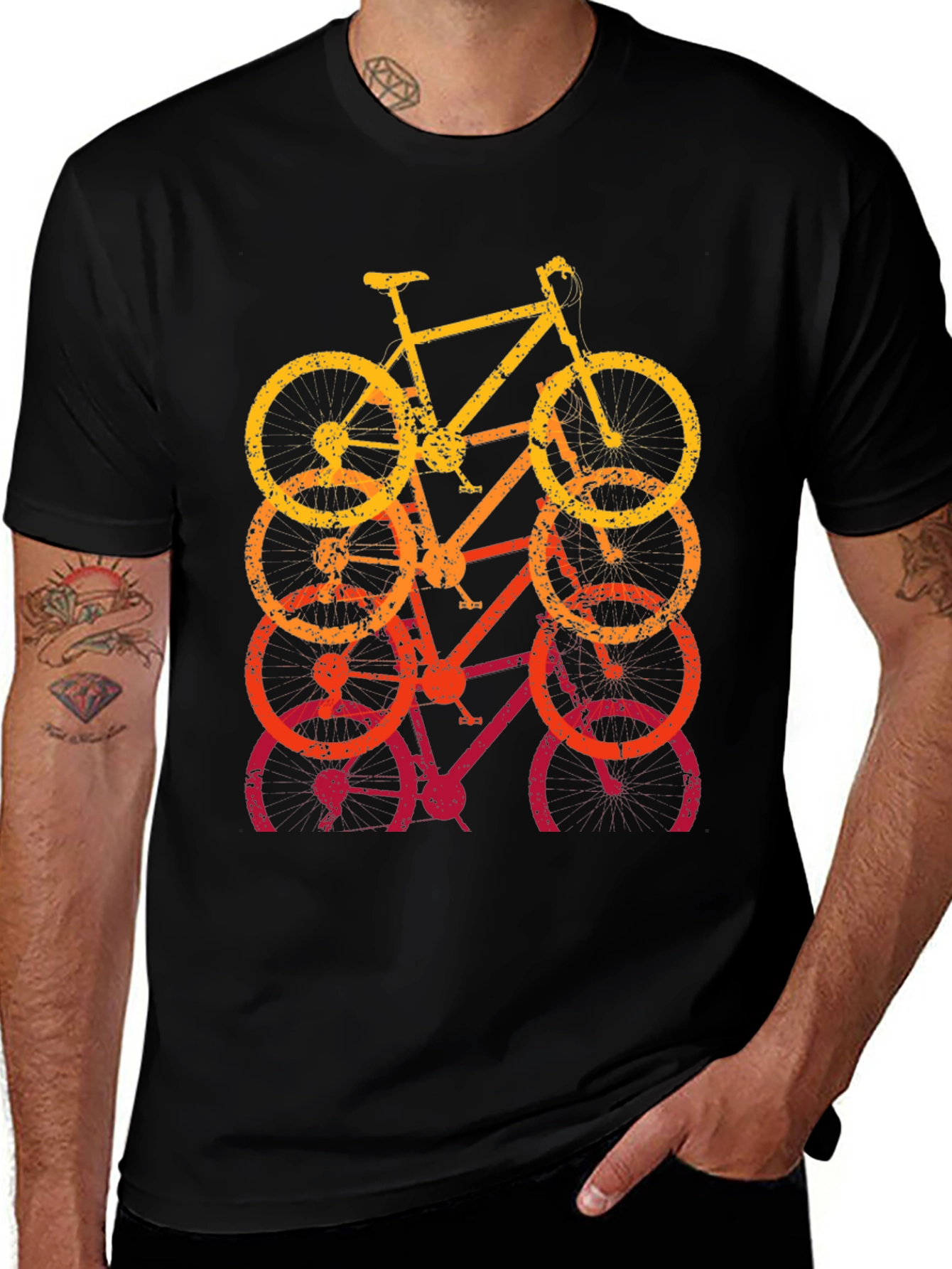 Variant 8 of Bicycle Graphic T-Shirt