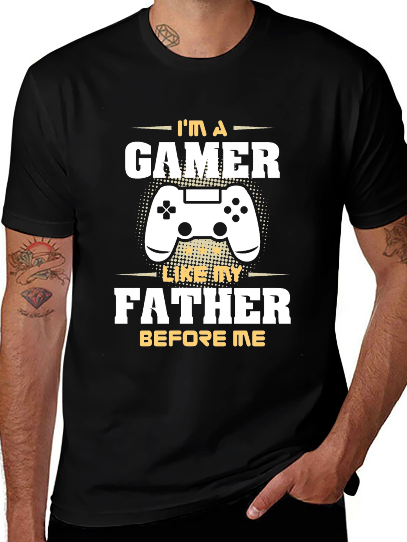 Variant 20 of Gamer Like Father T-Shirt