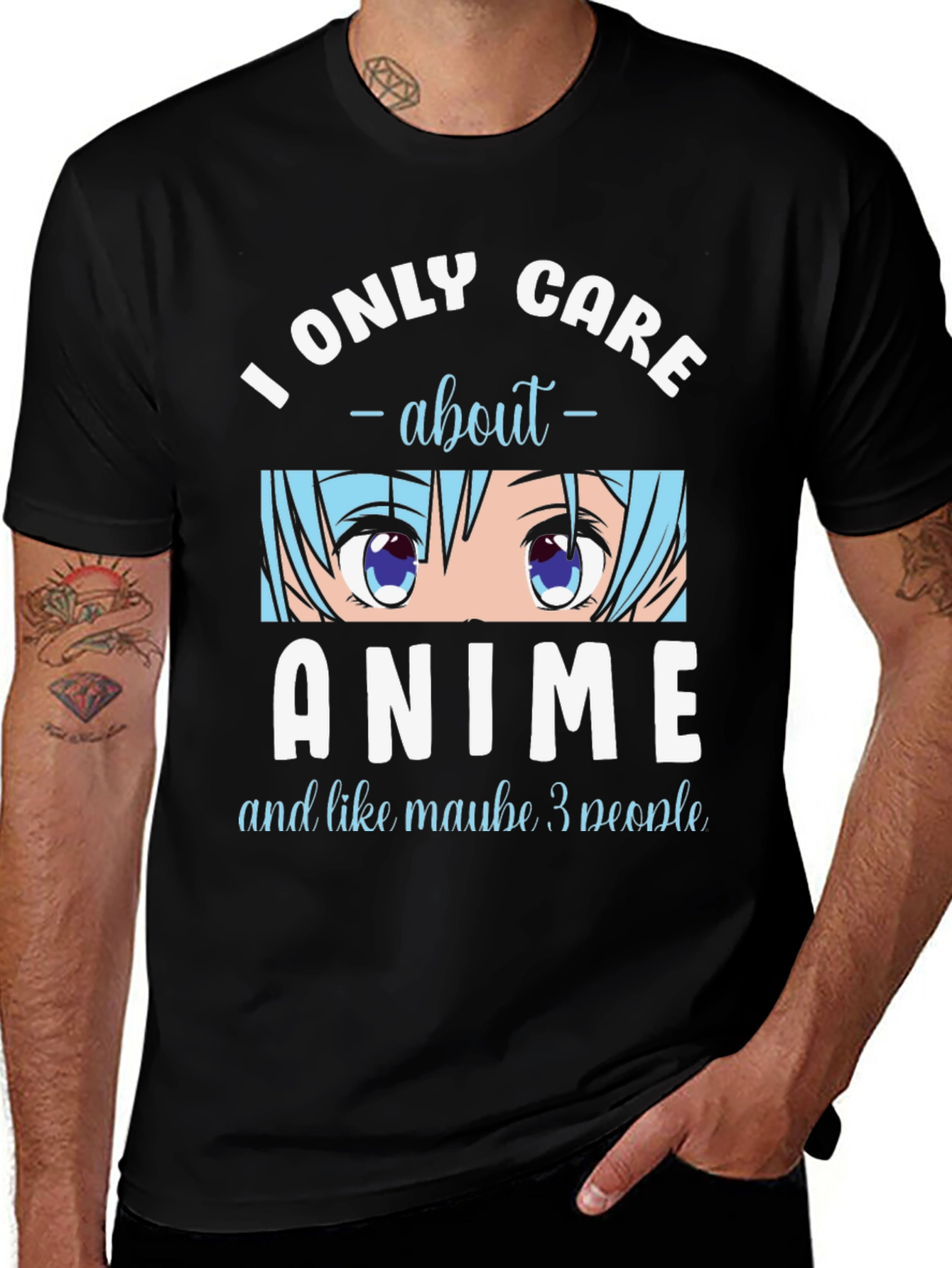 Variant 23 of I Only Care About Anime T-Shirt