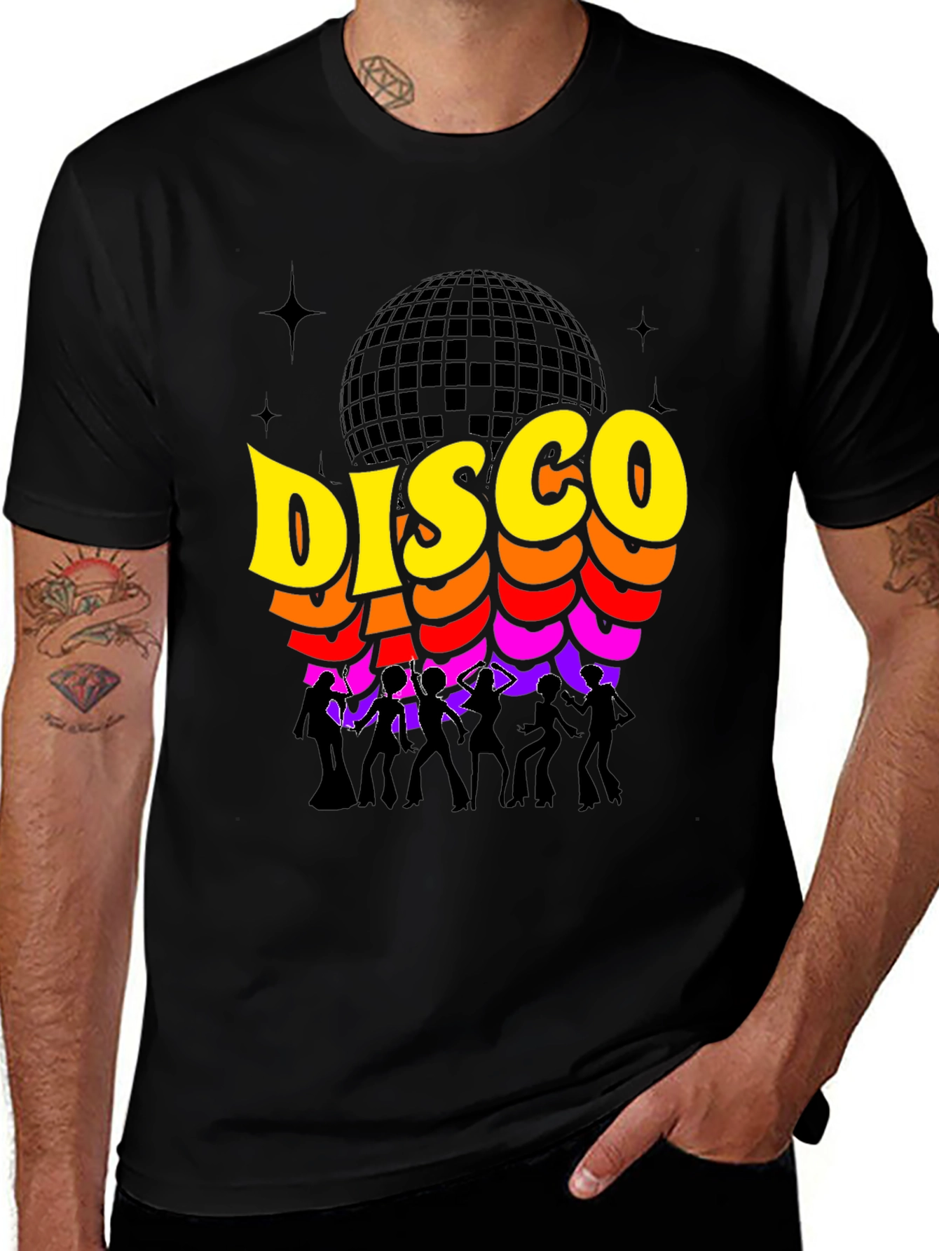 Variant 22 of Retro Disco Party T-Shirt