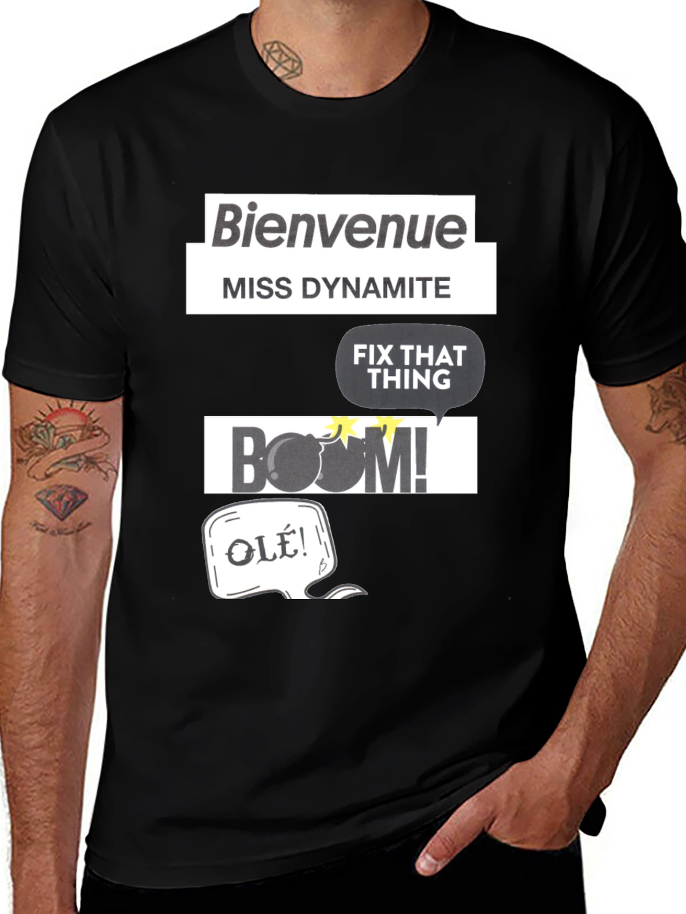 Variant 16 of Bienvenue Miss Dynamite Graphic Tee