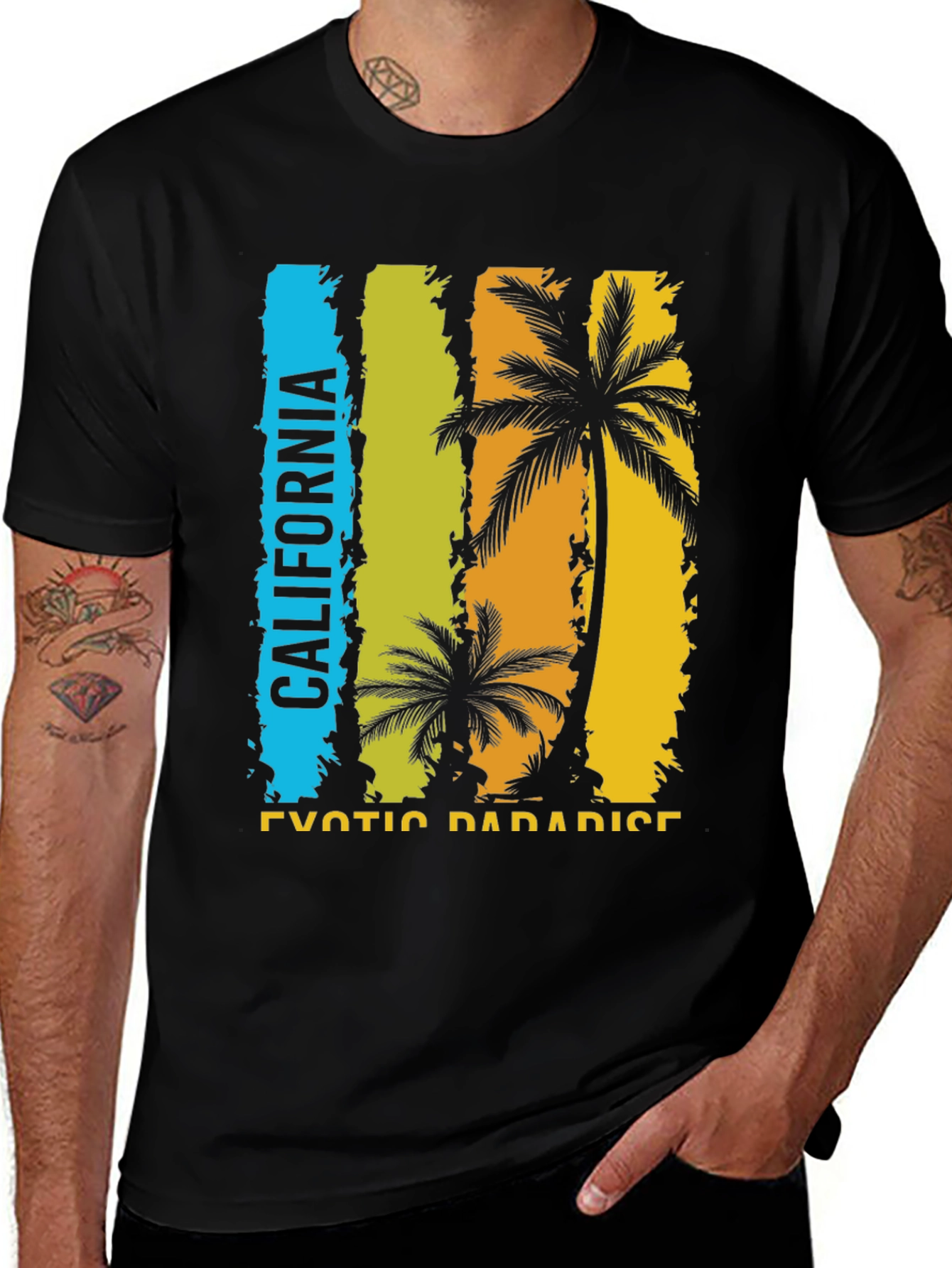 Variant 12 of California Exotic Paradise Graphic Tee