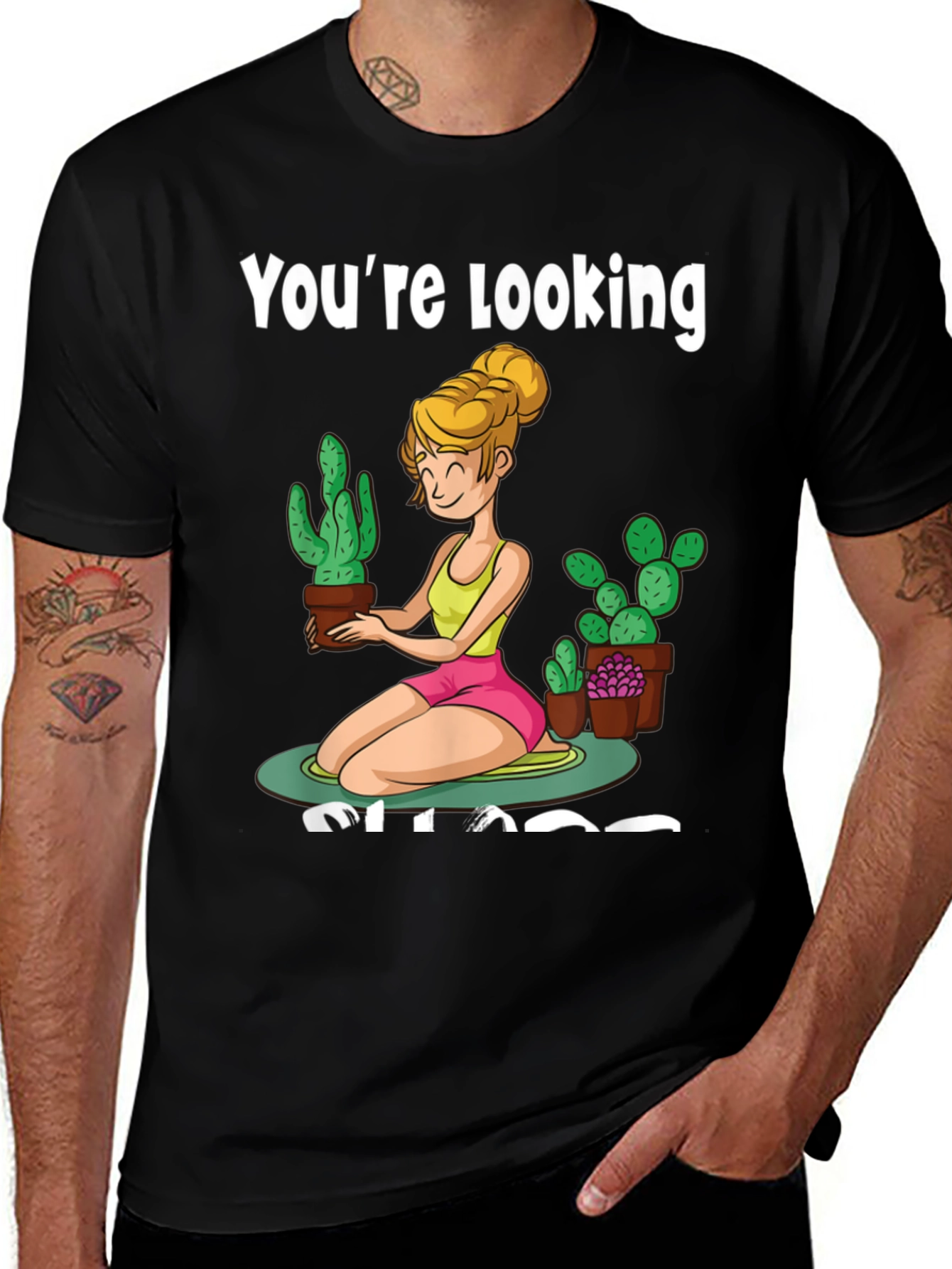 Funny Succulent Plant T-Shirt for Plant Lovers
