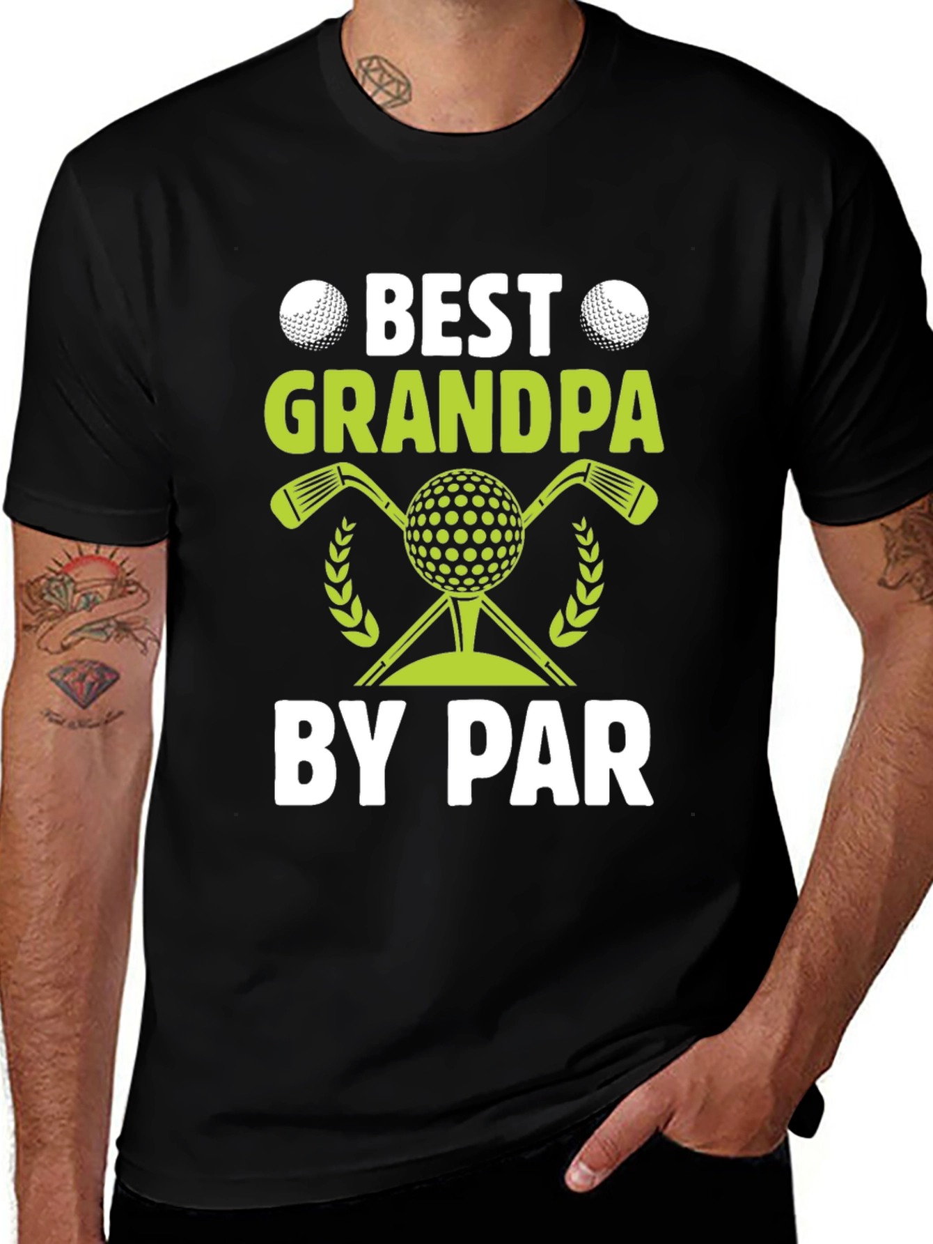 Variant 23 of Best Grandpa By Par Golf T-Shirt