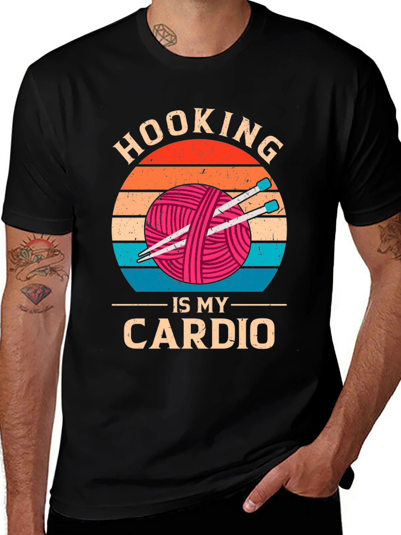 Hooking is My Cardio T-Shirt