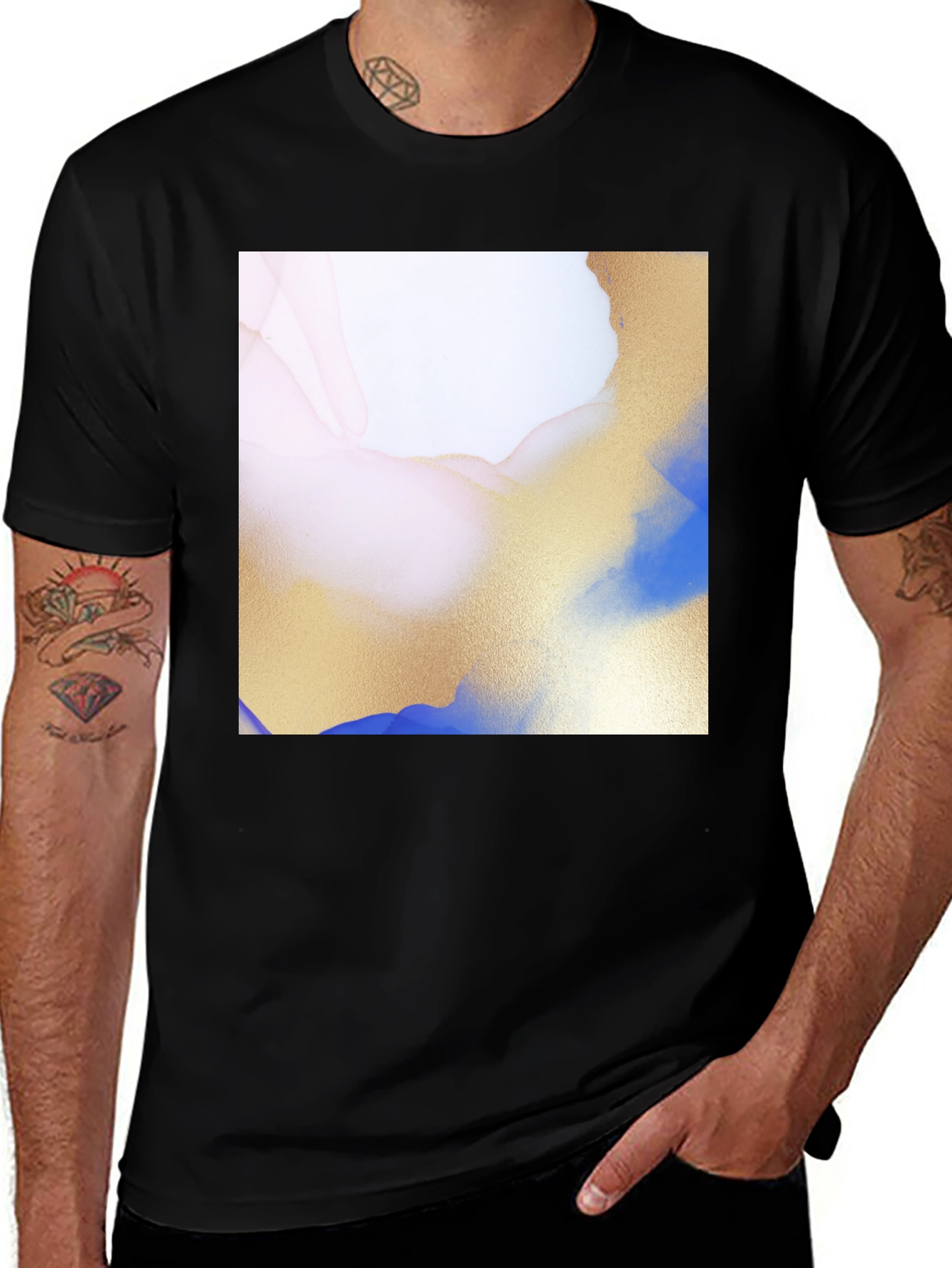 Variant 9 of Abstract Art Graphic Print T-Shirt