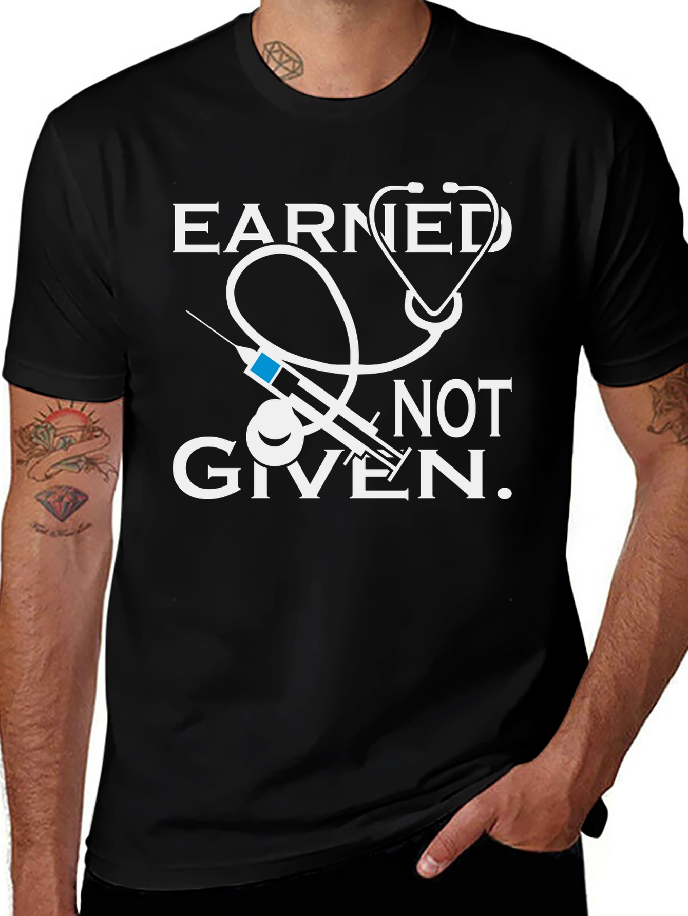 Variant 22 of Earned Not Given Medical T-Shirt