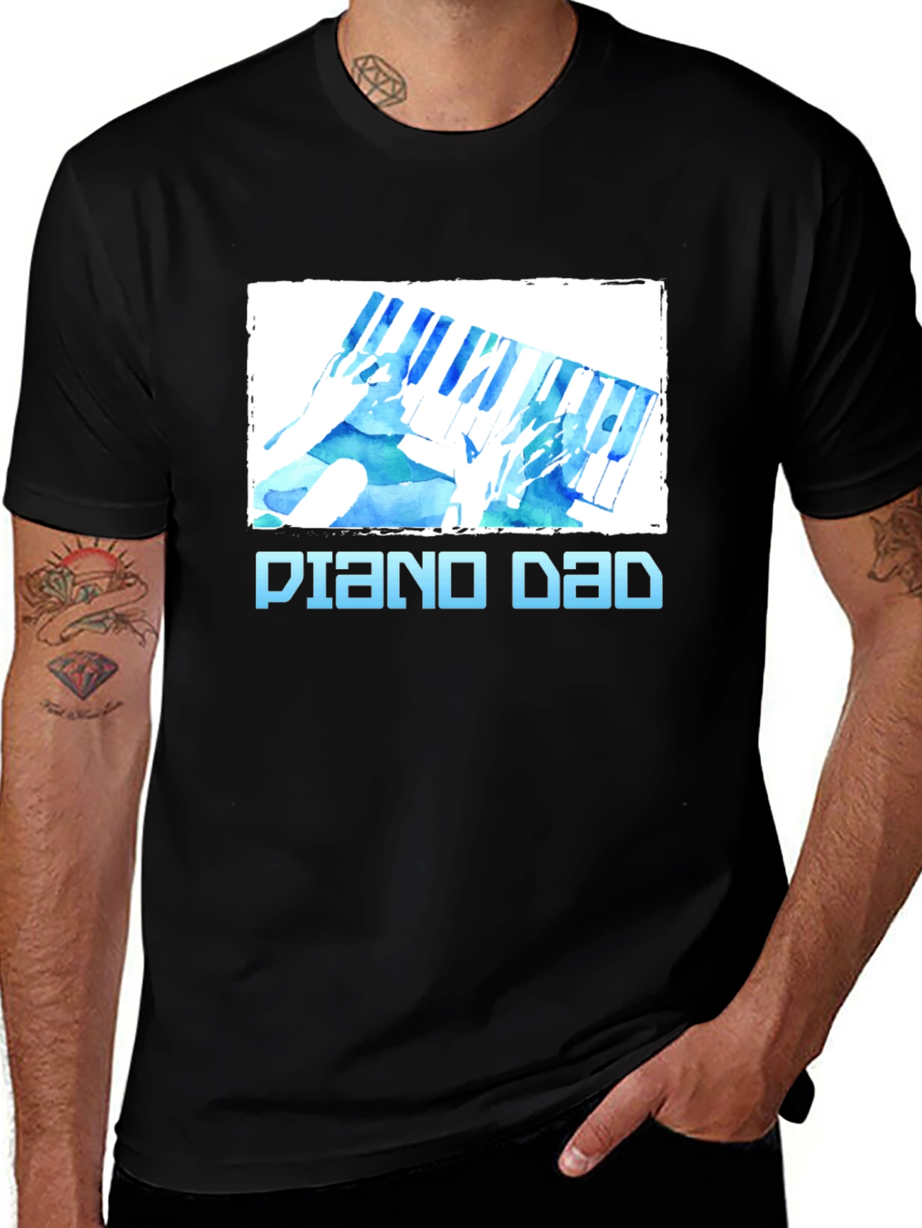 Variant 29 of Piano Dad T-Shirt - Musician Gift