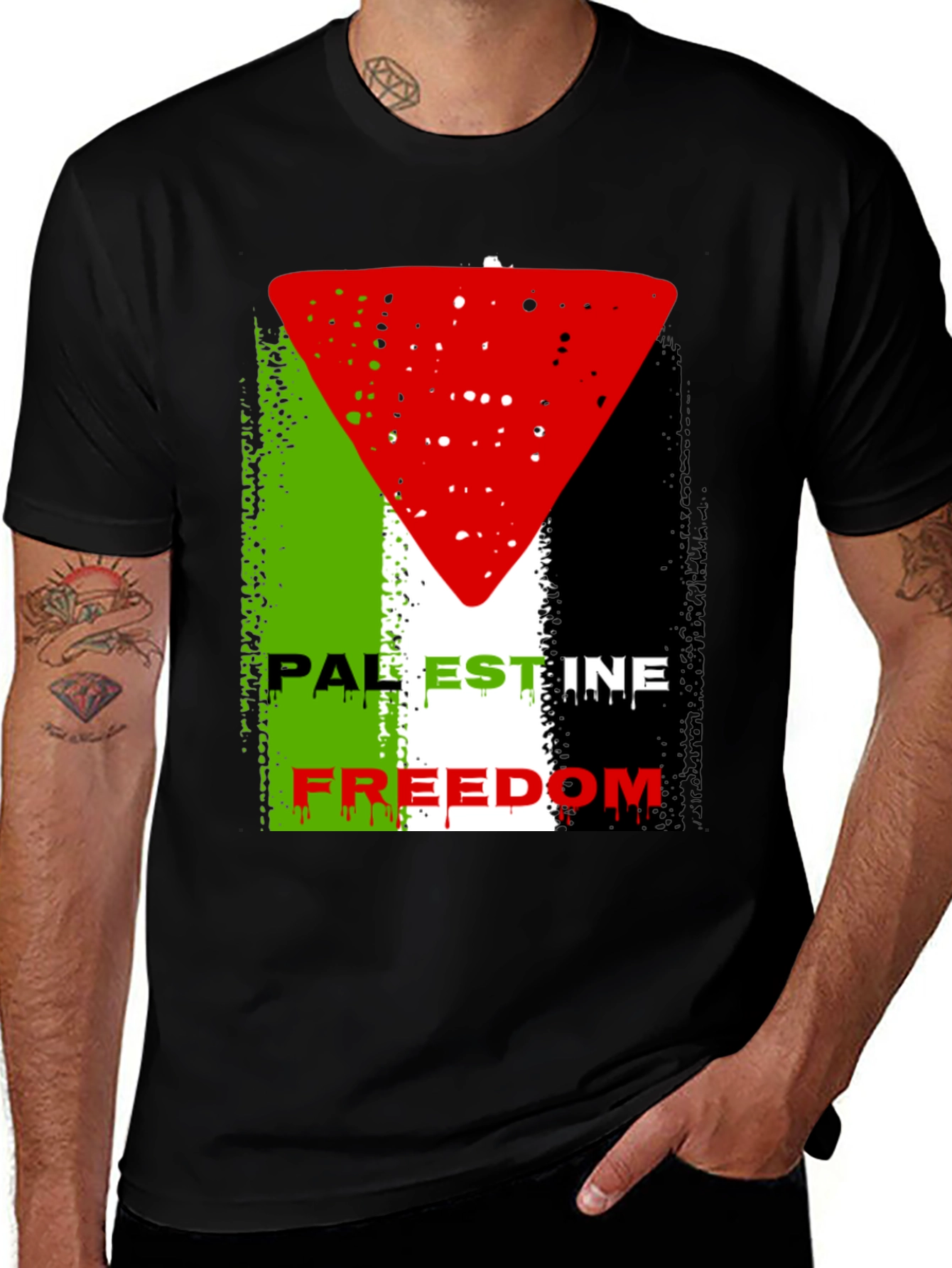 Palestine Freedom T-Shirt - Graphic Tee