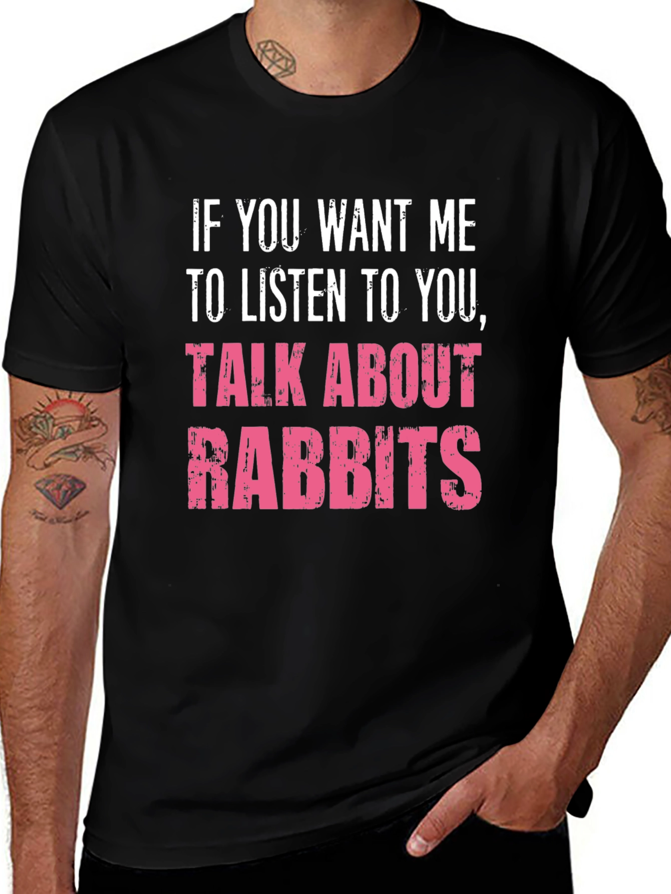 Variant 16 of Talk About Rabbits T-Shirt