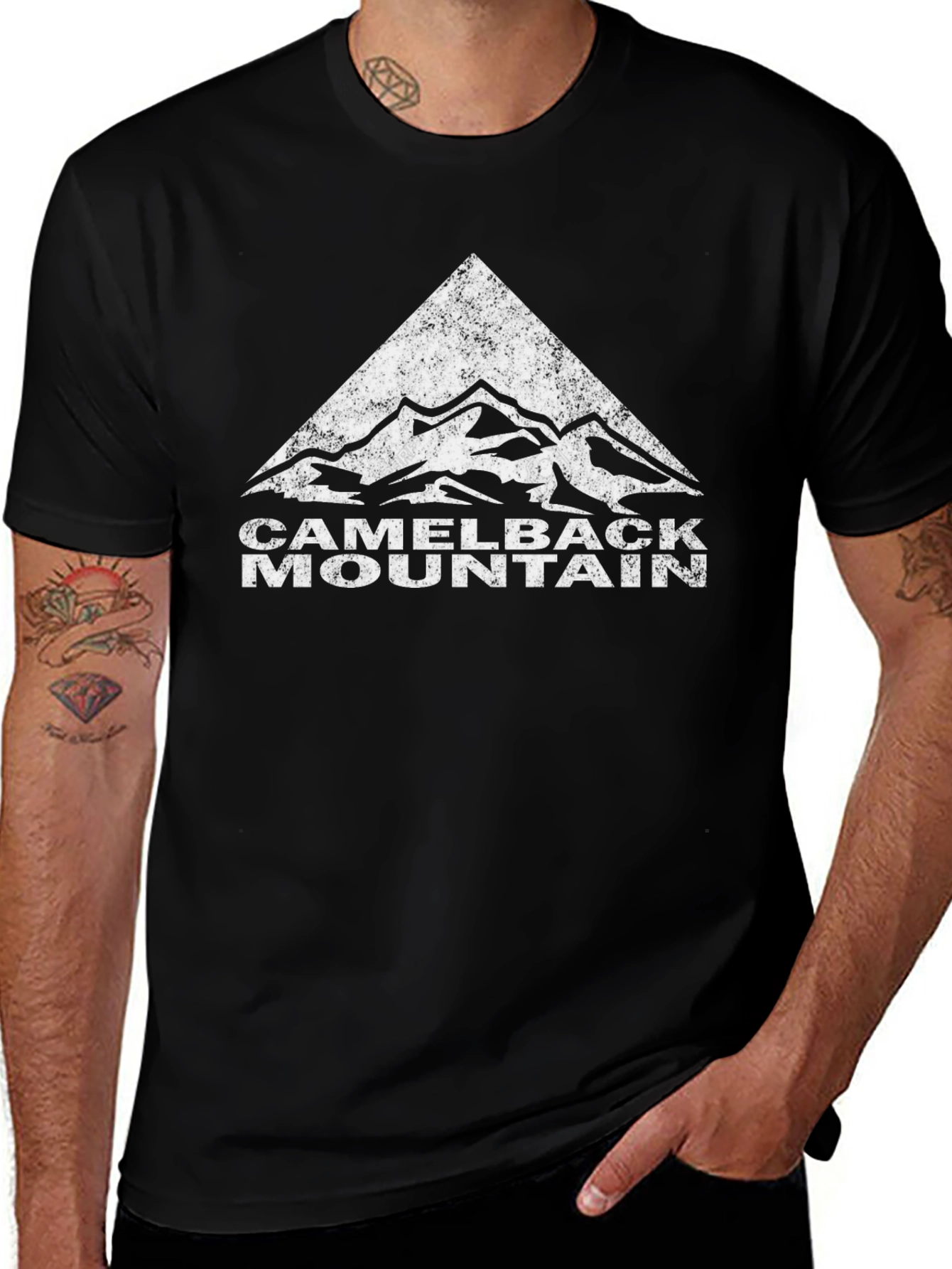 Variant 11 of Camelback Mountain Graphic Tee - Vintage Style