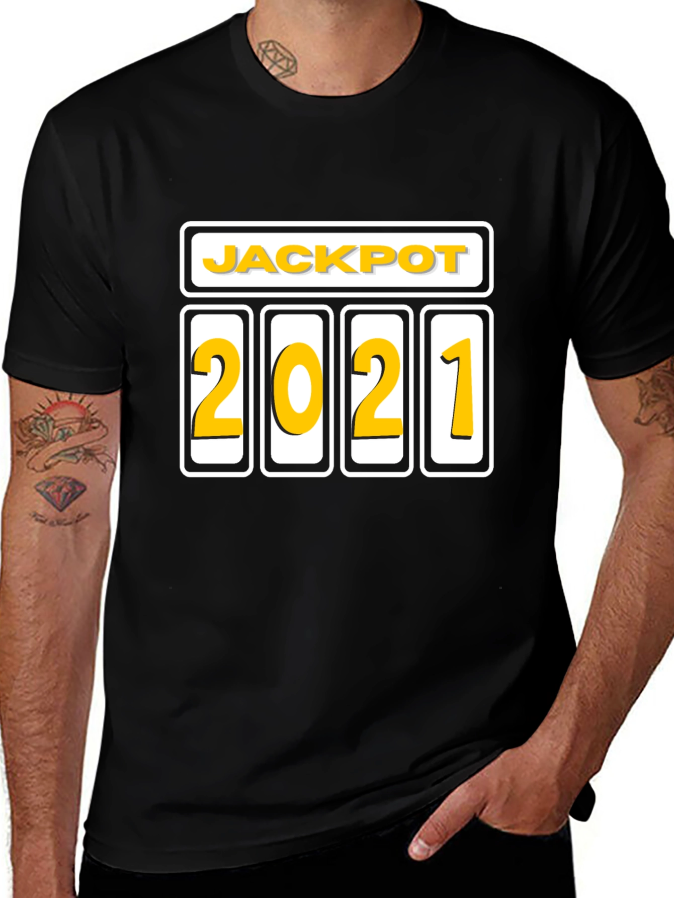 Jackpot 2021 Graphic T-Shirt