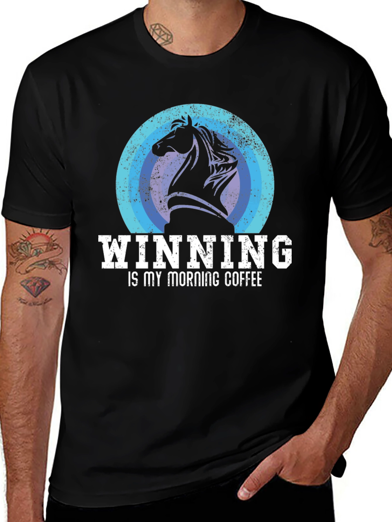 Variant 19 of Winning is My Morning Coffee T-Shirt