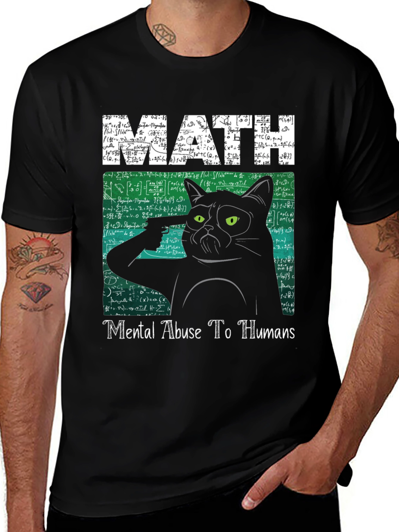 Variant 14 of Math Mental Abuse T-Shirt