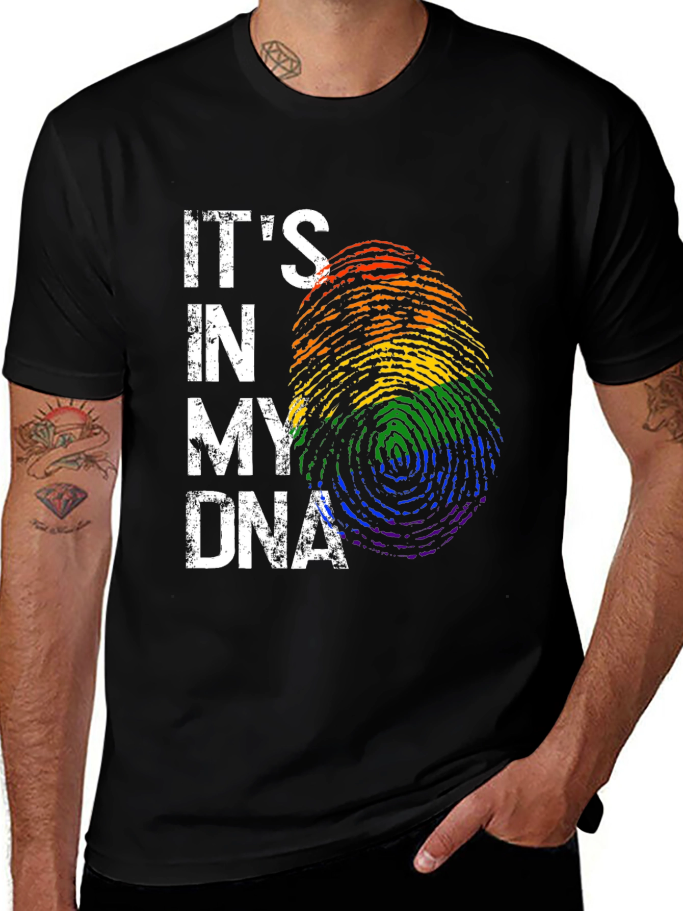 Variant 19 of It's in my DNA Pride T-Shirt
