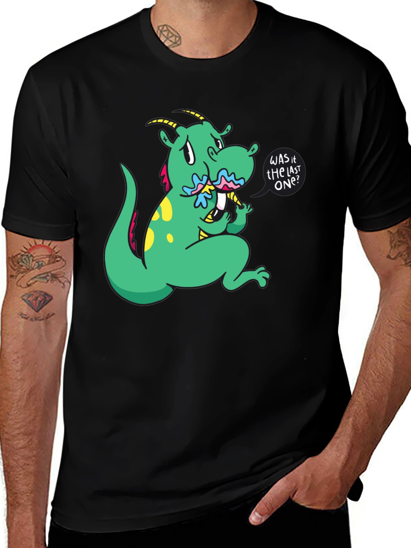 Variant 26 of Dragon Cartoon Graphic Tee - Last One?