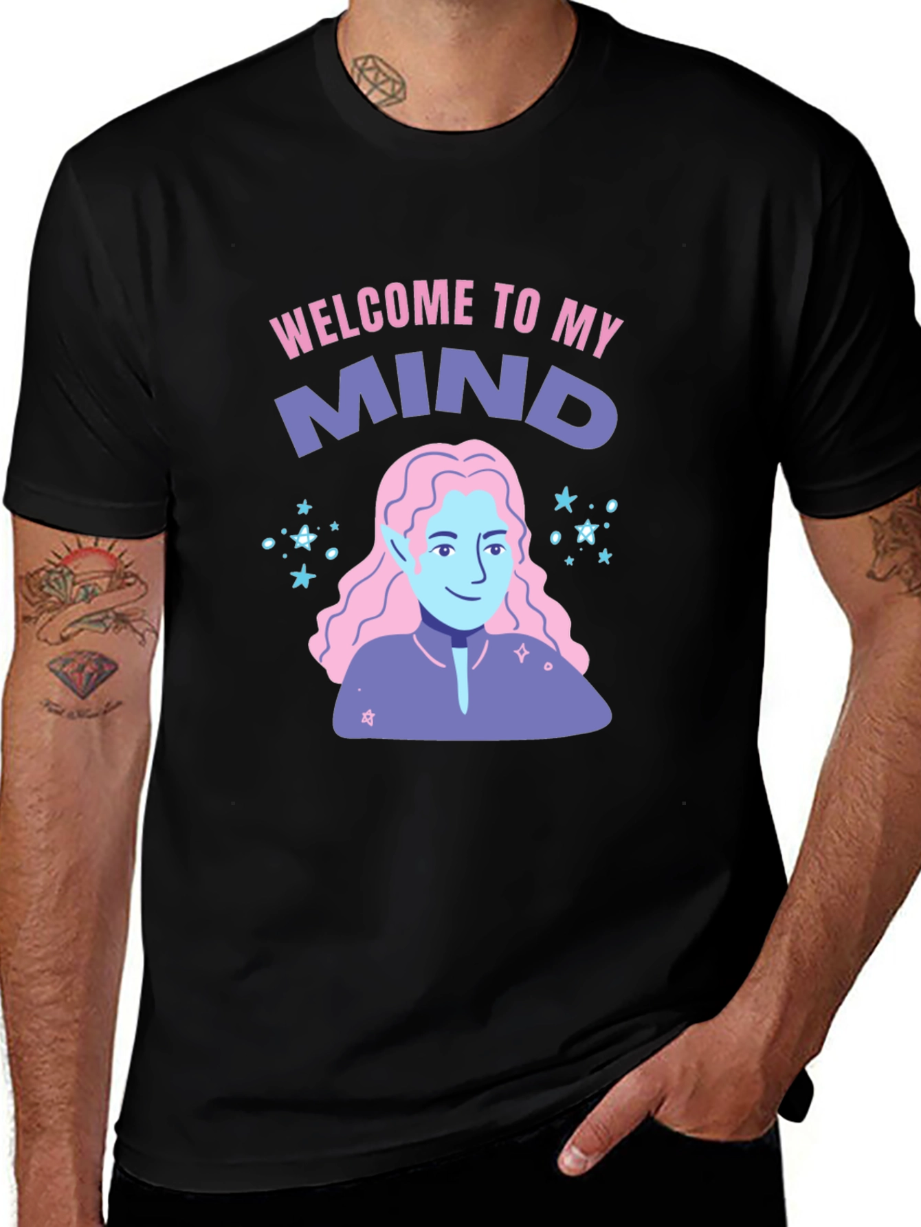 Variant 18 of Welcome to My Mind T-Shirt