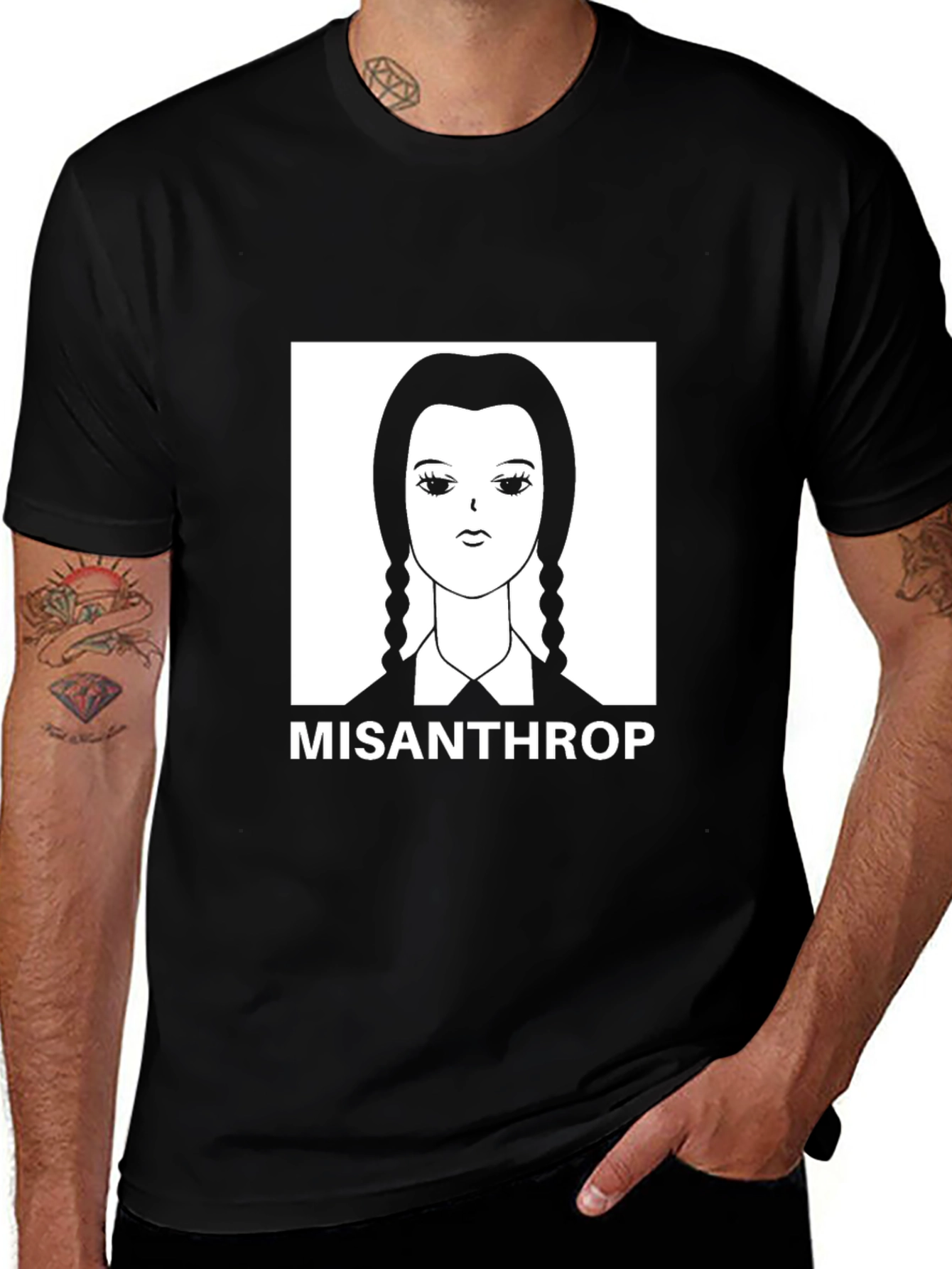 Wednesday Addams Misanthrop T-Shirt