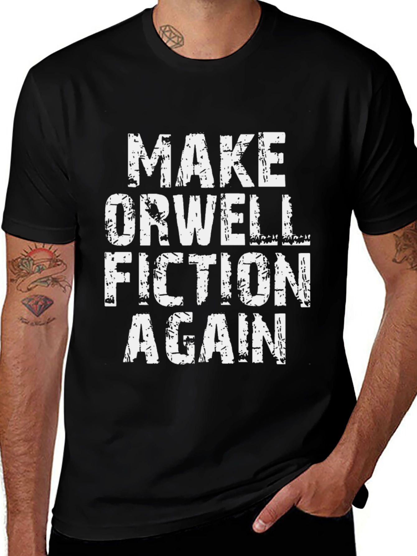 Make Orwell Fiction Again T-Shirt