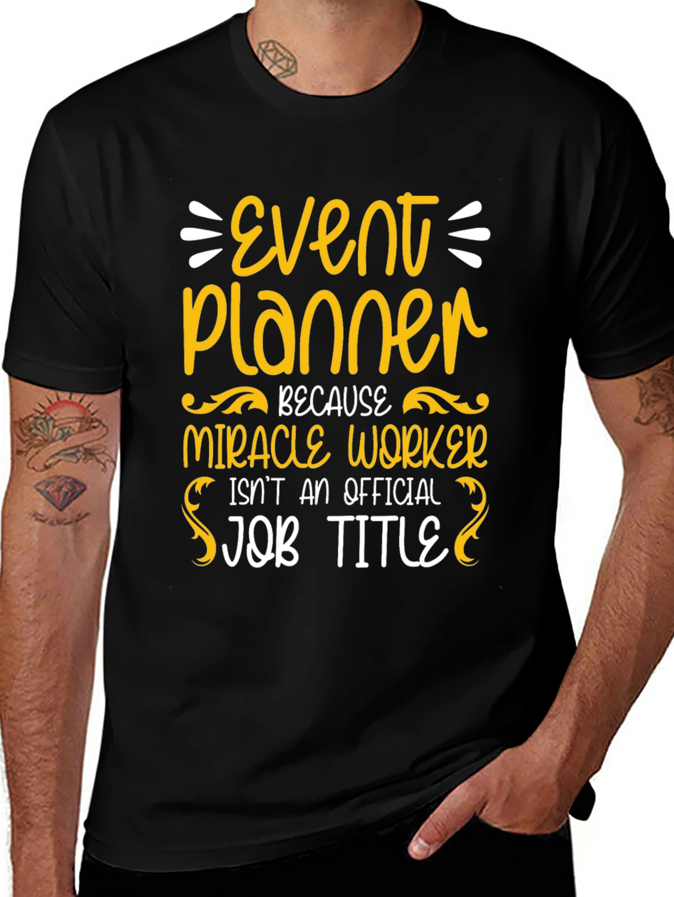 Variant 17 of Event Planner Job Title Graphic Tee