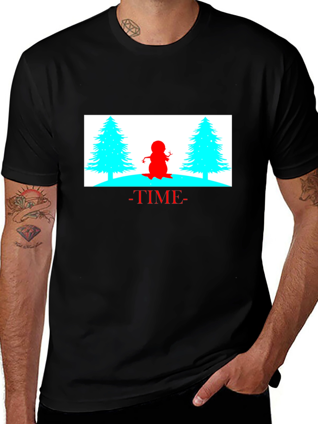 Variant 12 of Holiday "Time" Graphic Tee