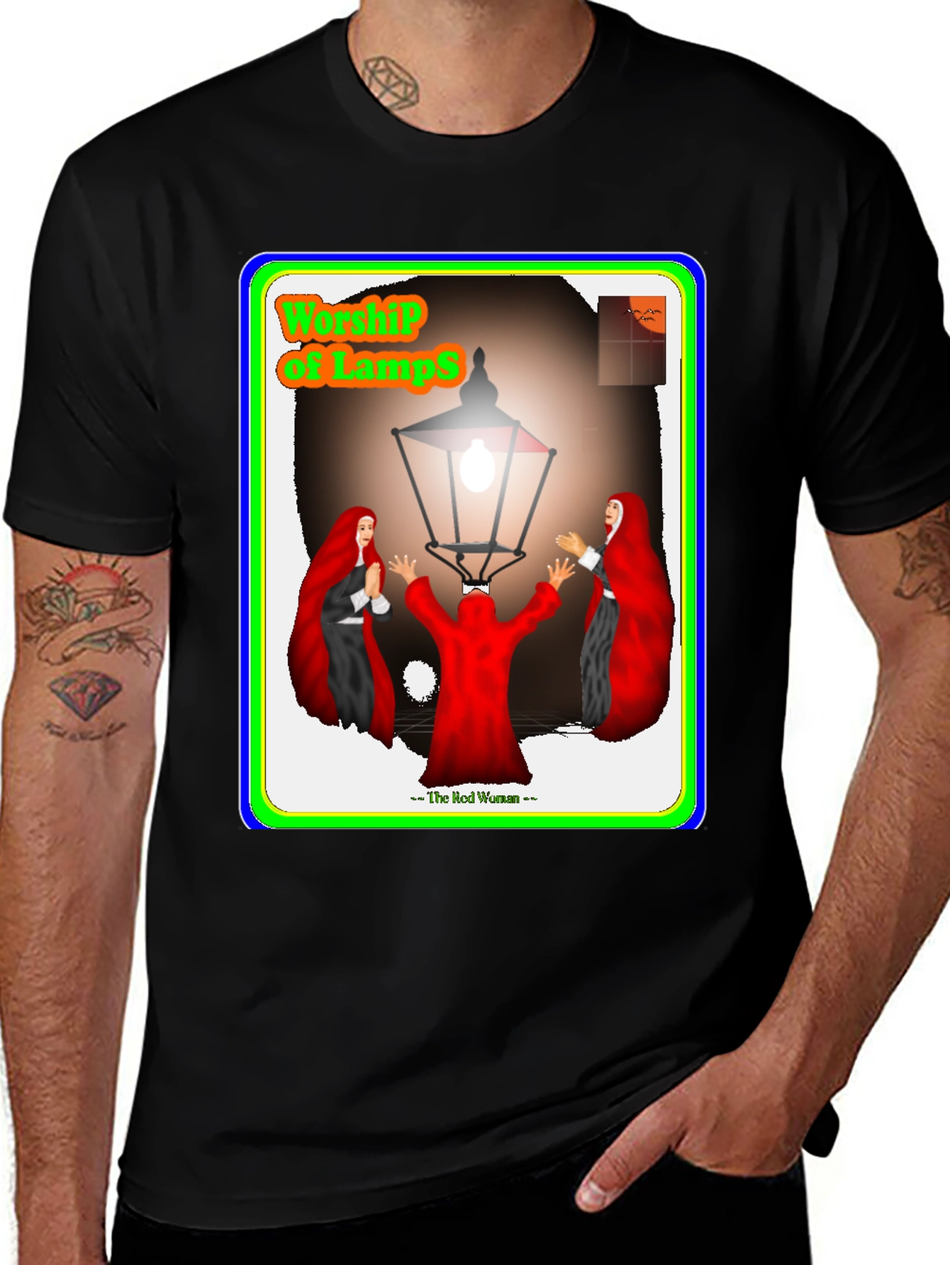 Variant 27 of Worship of Lamps T-Shirt