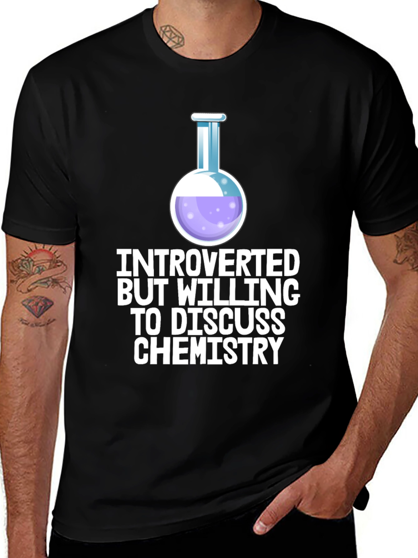 Variant 30 of Introverted Chemistry T-Shirt