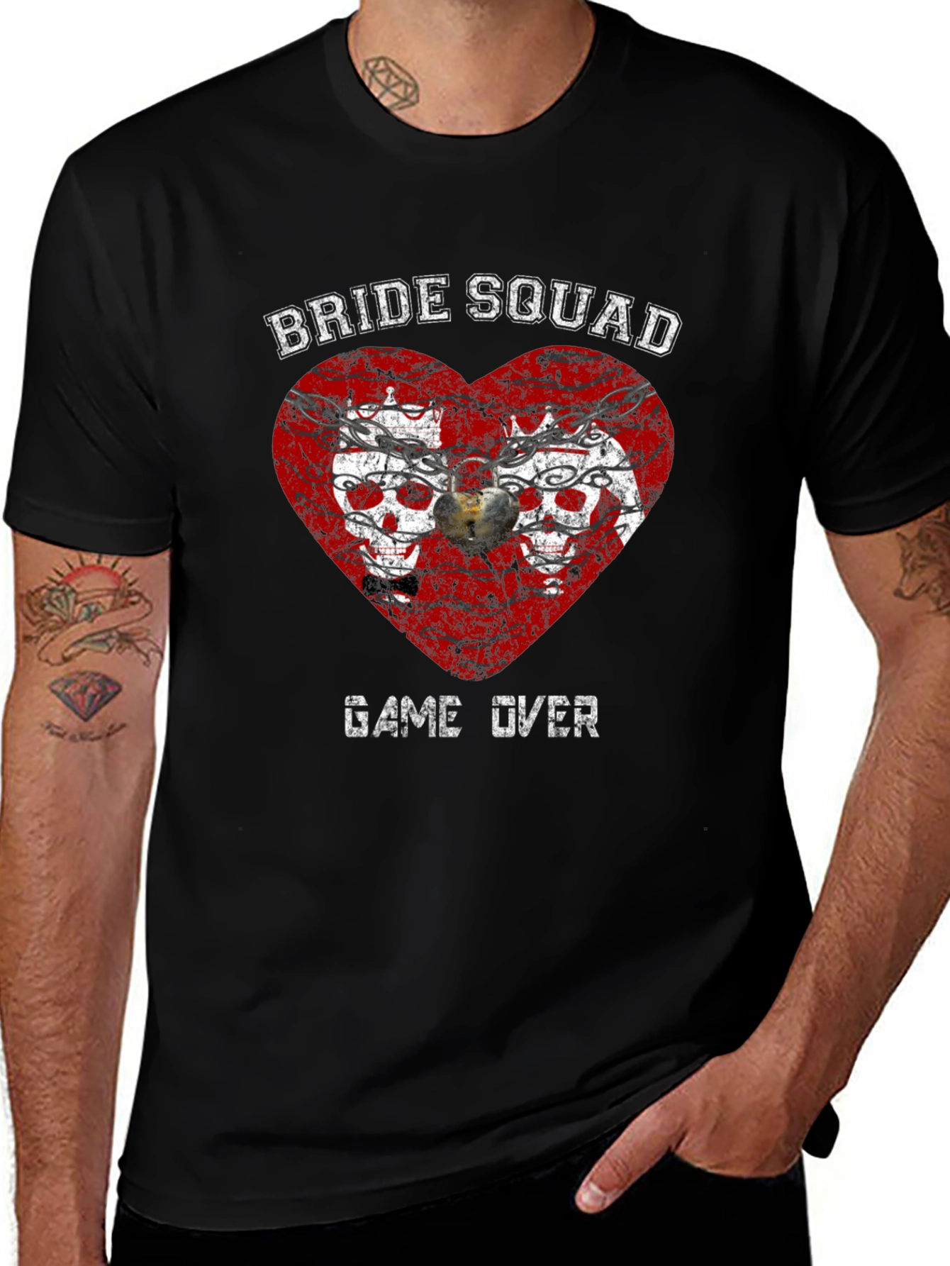Variant 3 of Bride Squad Game Over Graphic Tee