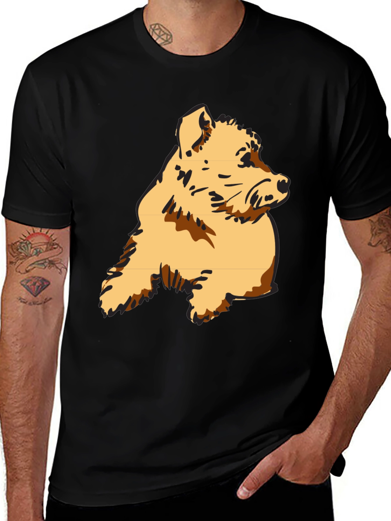 Variant 12 of Dog Breed Graphic Print T-Shirt