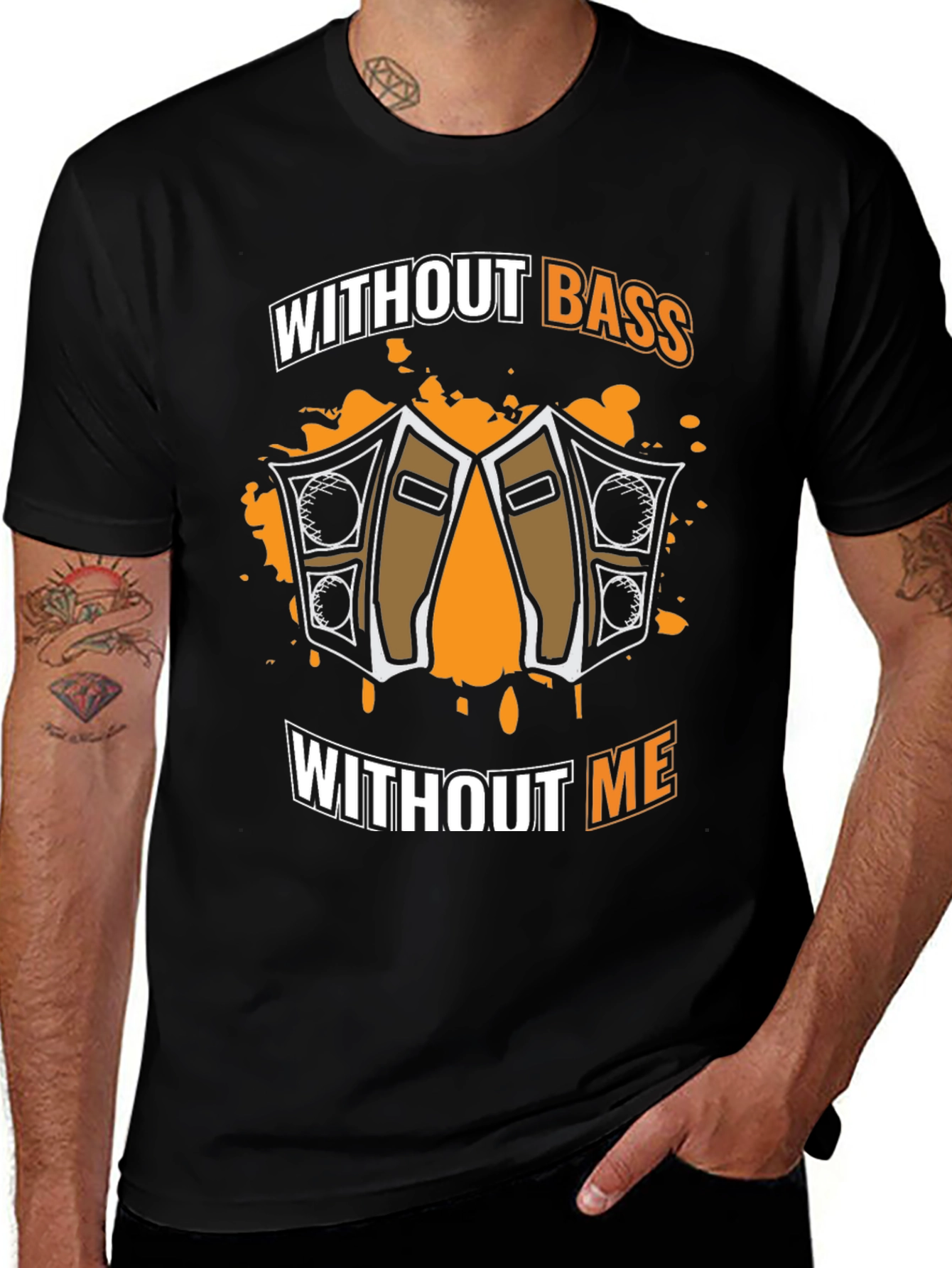 Variant 20 of Without Bass, Without Me Graphic Tee