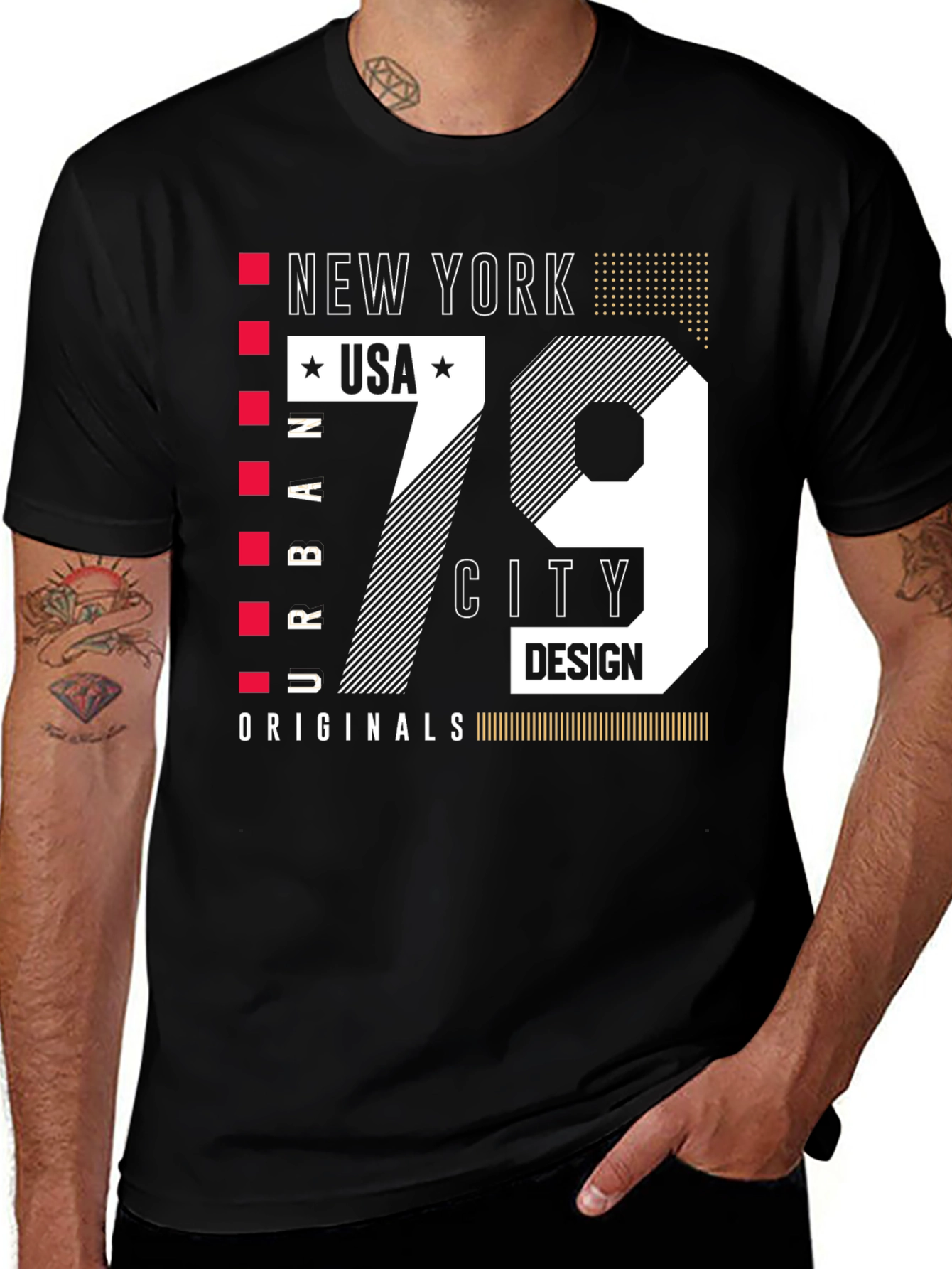 Variant 7 of Urban New York '79 Graphic Tee
