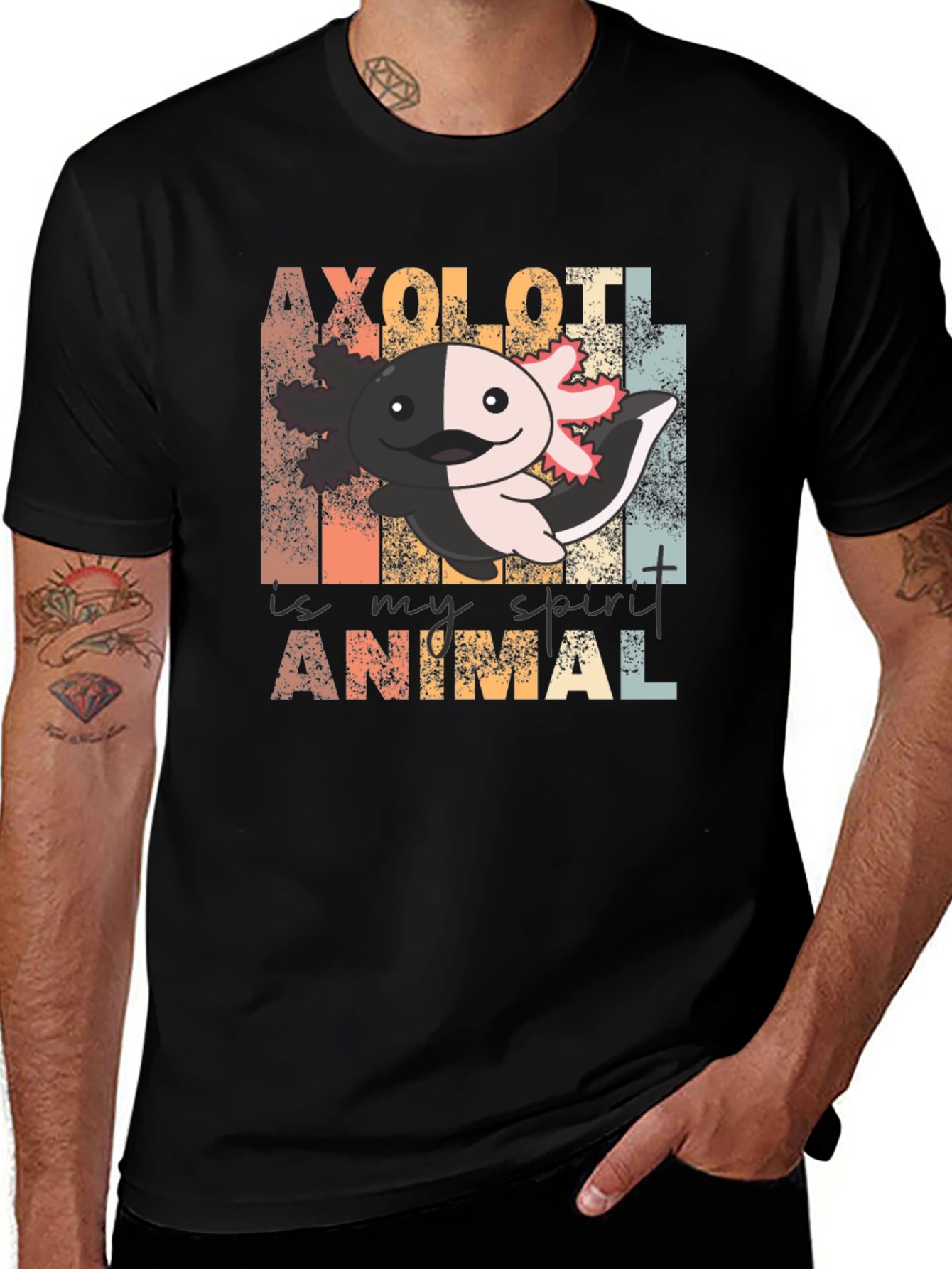 Axolotl Spirit Animal T-Shirt