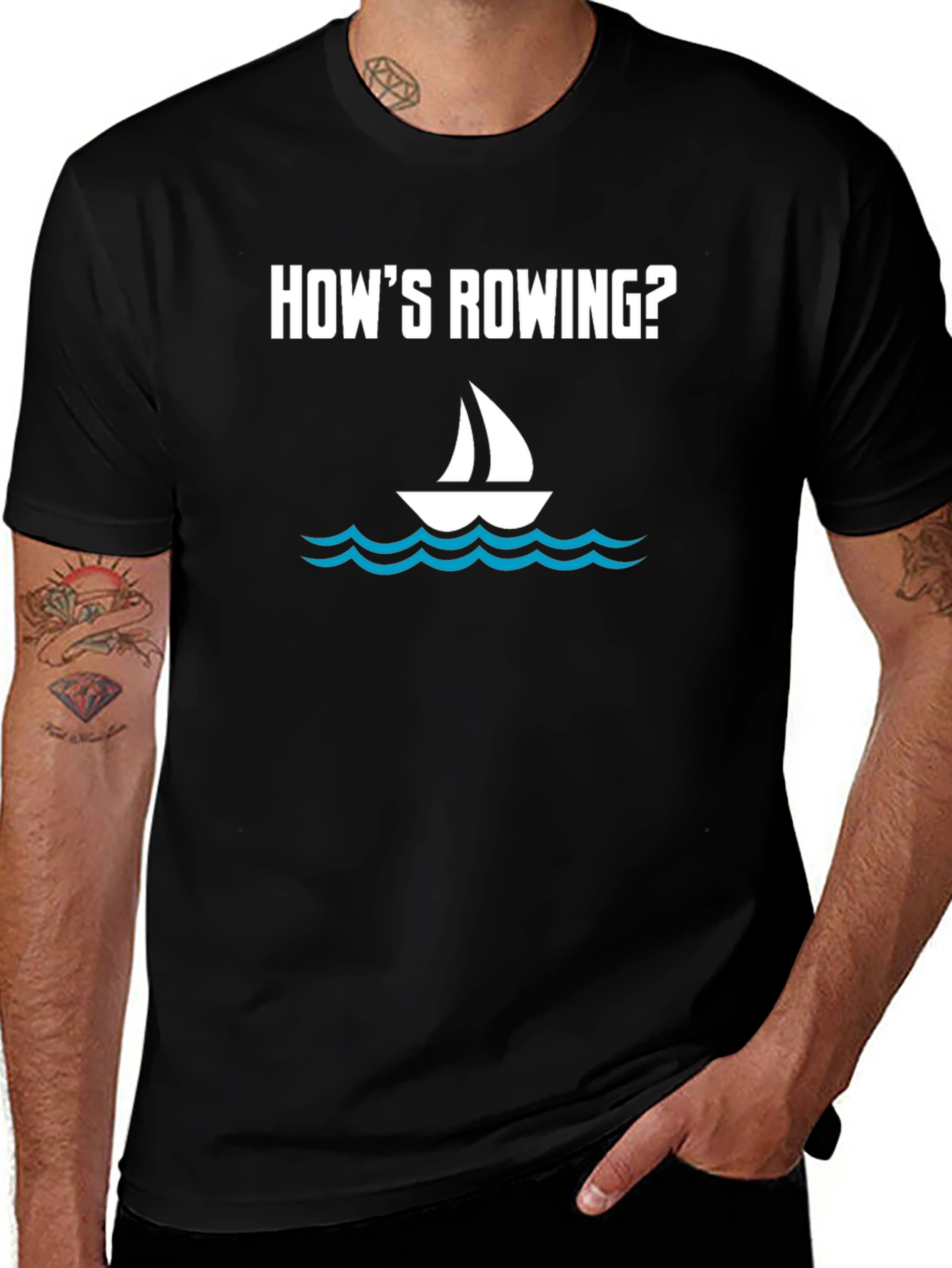 Variant 13 of How's Rowing? Graphic Tee