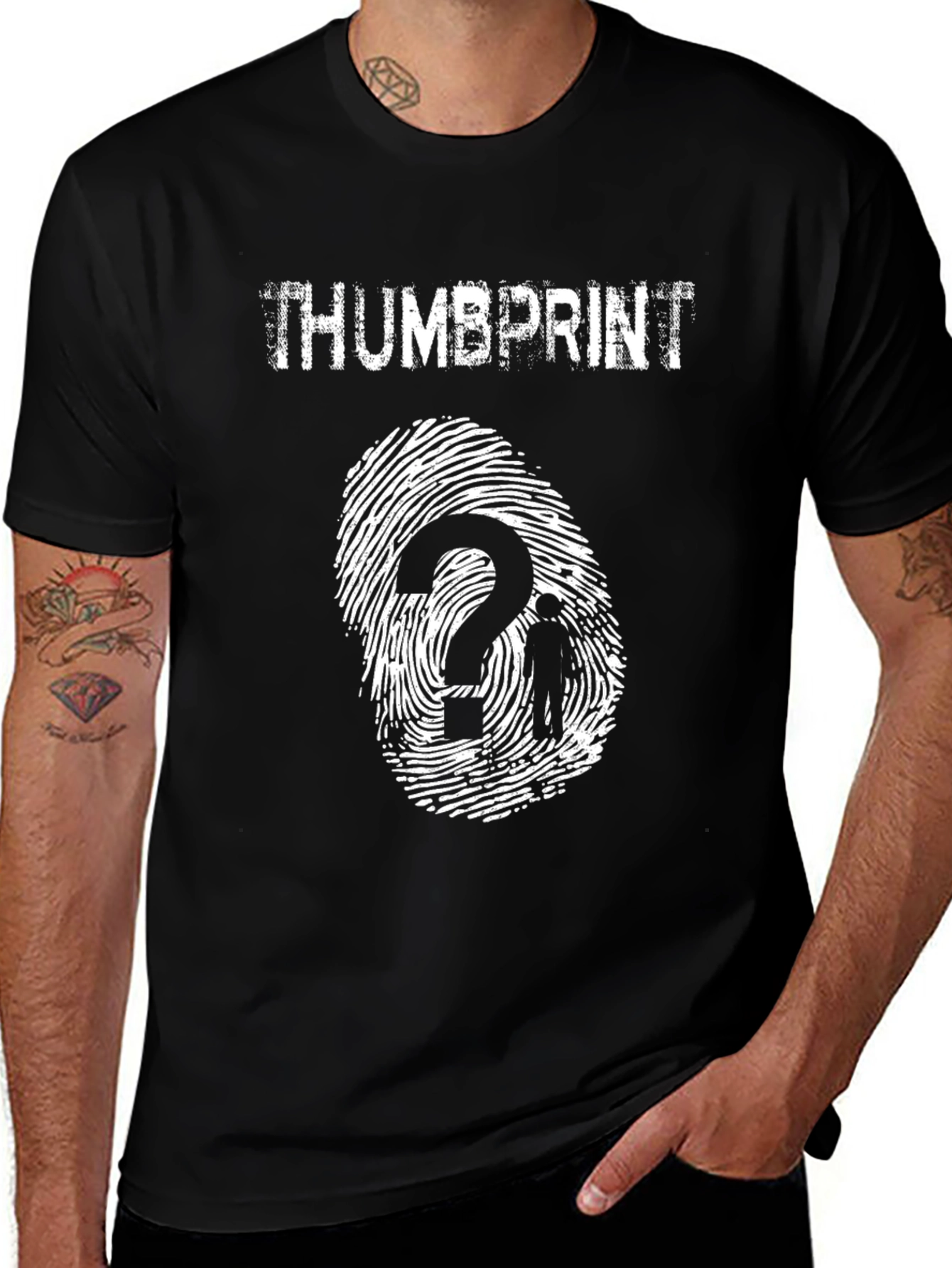 Variant 17 of Thumbprint Mystery T-Shirt