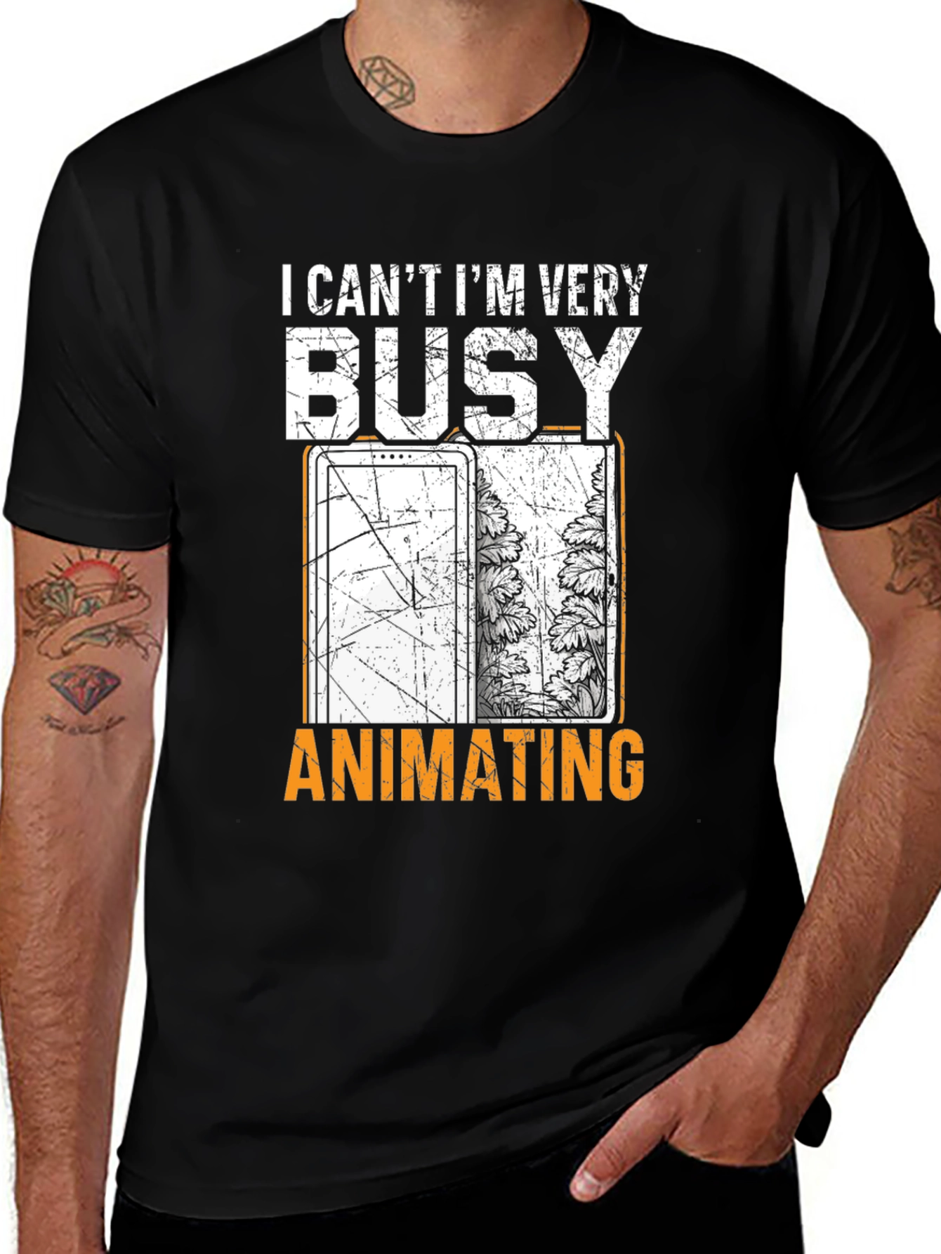 I Can't I'm Very Busy Animating T-Shirt